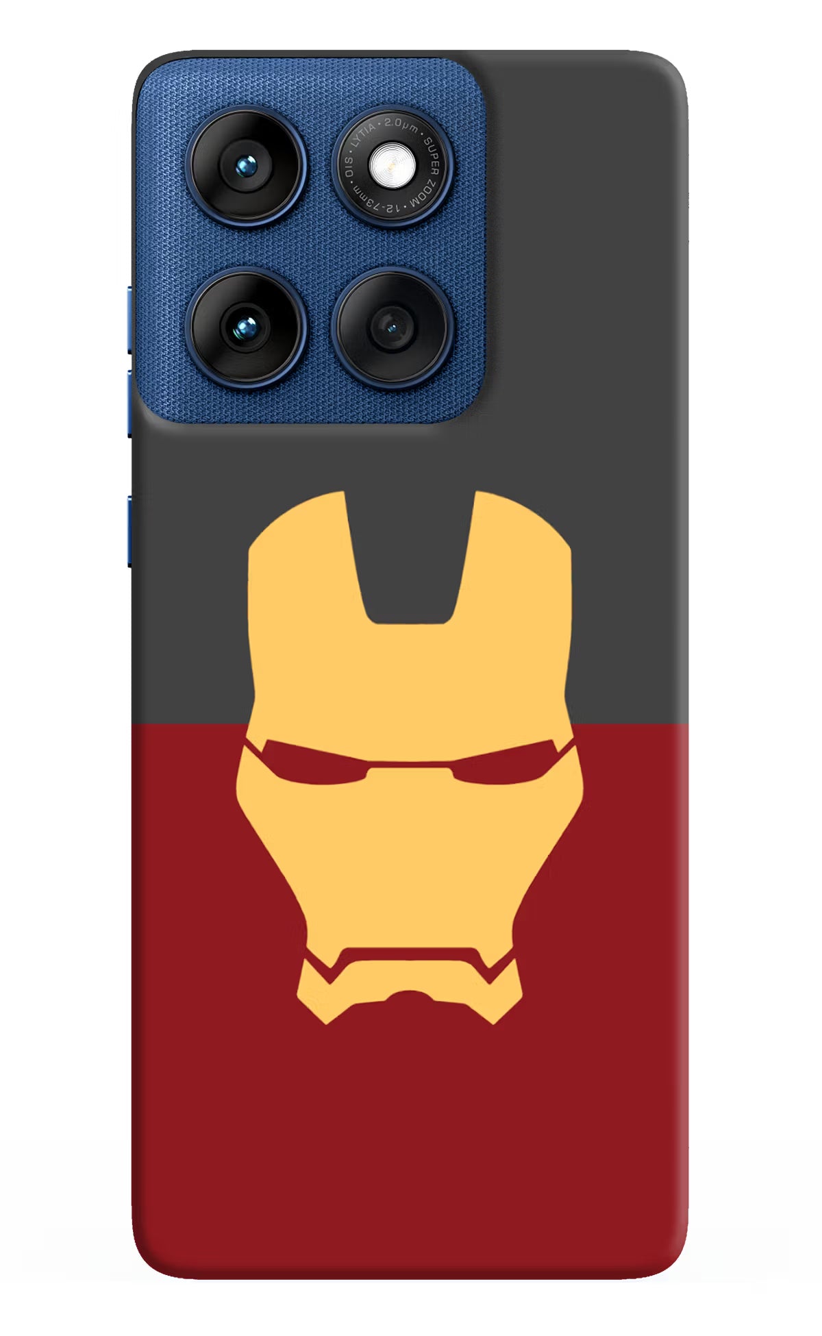 Ironman Moto Edge 60 Back Cover - Ironman Moto Edge 60 Hard Case Back Cover by Casekaro Ironman Moto Edge 60 Hard Case Back Cover by Casekaro
