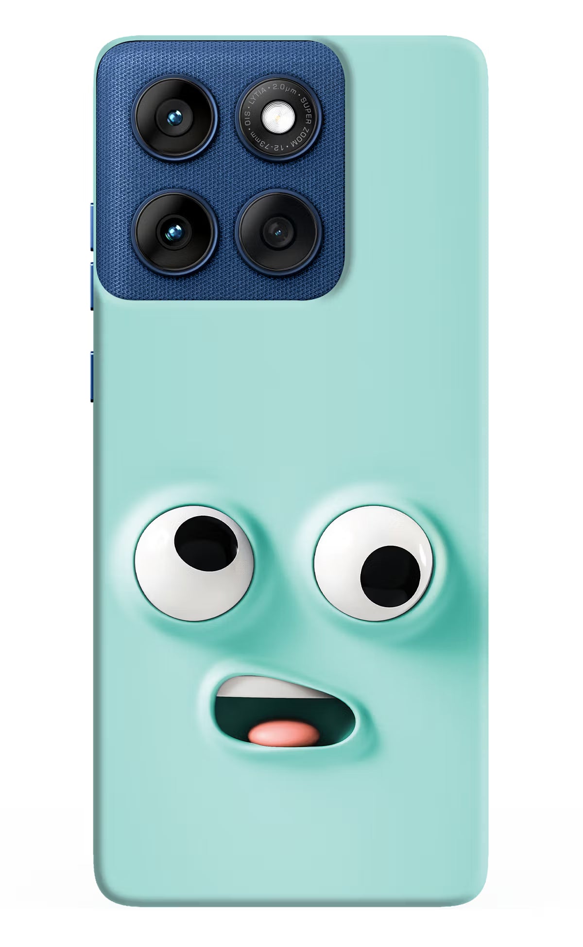 Funny Cartoon Moto Edge 60 Hard Case Back Cover by Casekaro