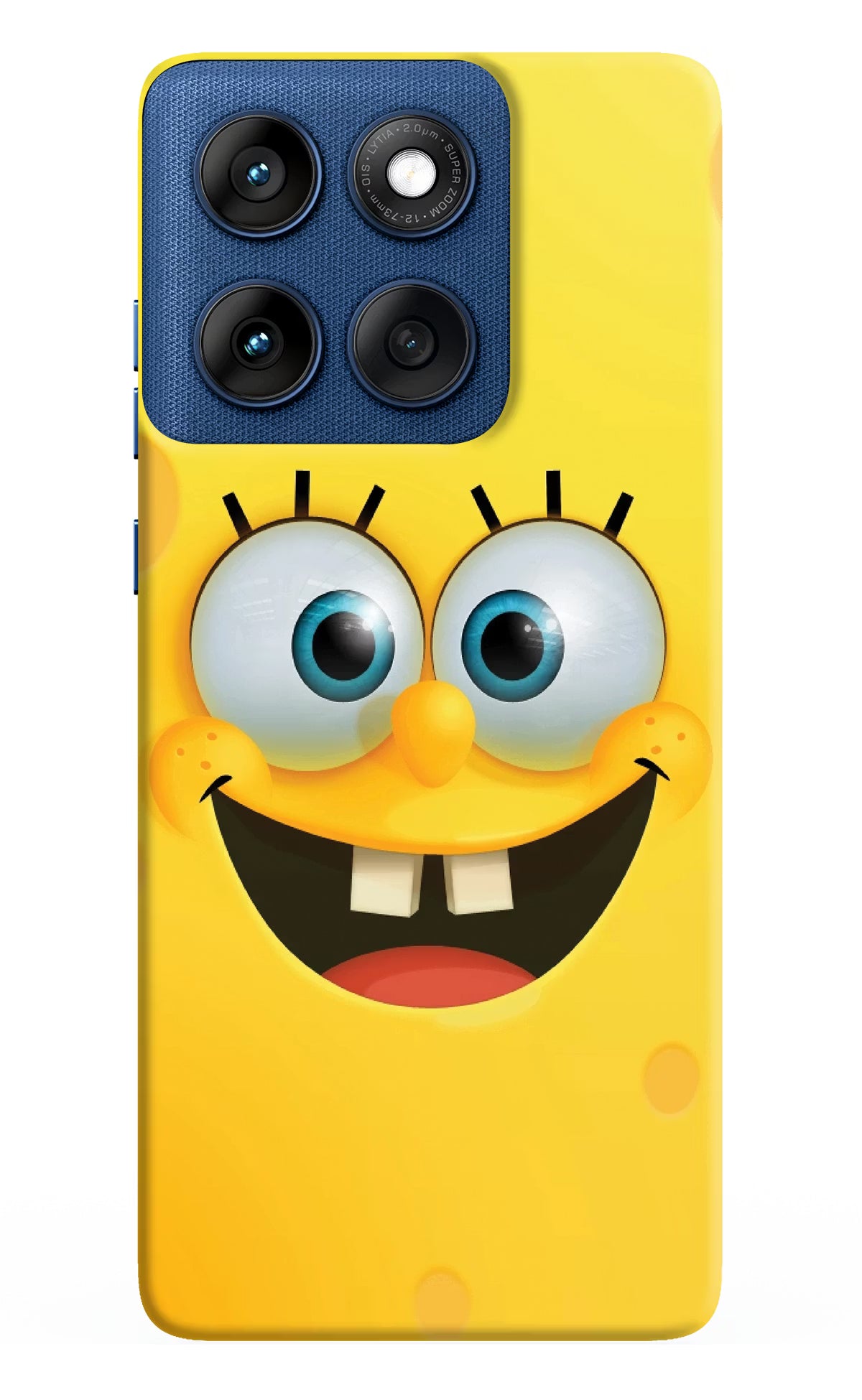 Sponge 1 Moto Edge 60 Back Cover - Sponge 1 Moto Edge 60 Hard Case Back Cover by Casekaro Sponge 1 Moto Edge 60 Hard Case Back Cover by Casekaro