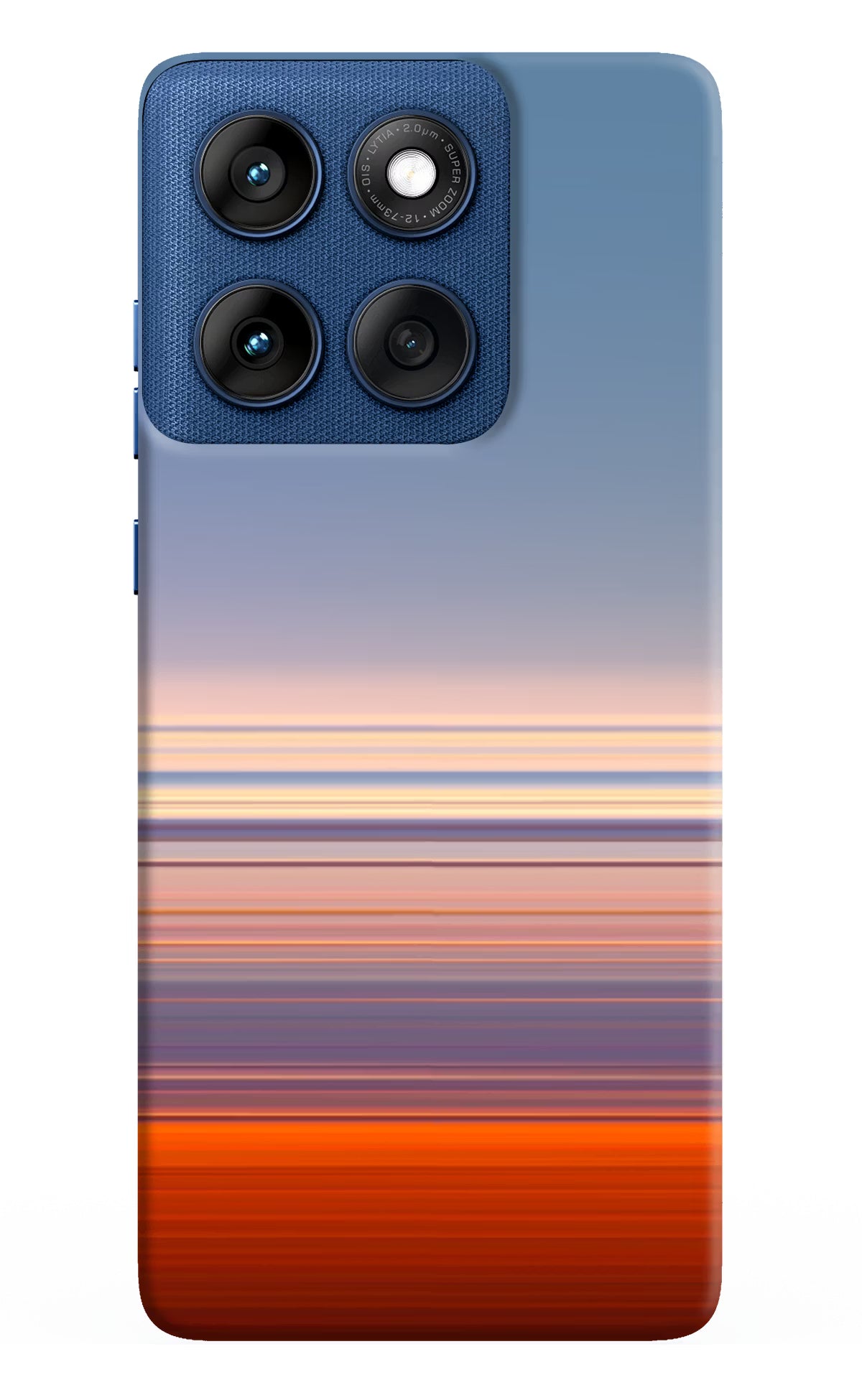 Morning Colors Moto Edge 60 Back Cover - Morning Colors Moto Edge 60 Hard Case Back Cover by Casekaro Morning Colors Moto Edge 60 Hard Case Back Cover by Casekaro