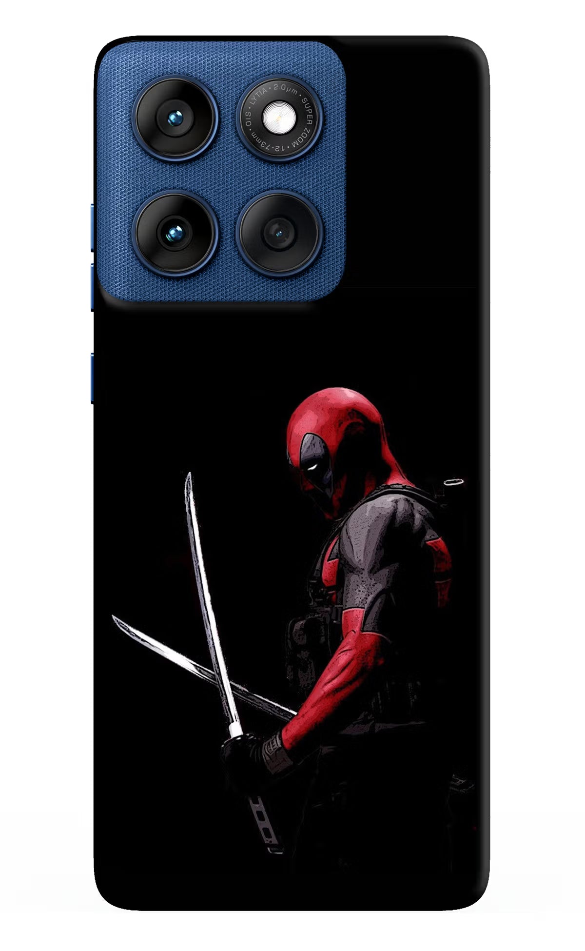 Deadpool Moto Edge 60 Back Cover - Deadpool Moto Edge 60 Hard Case Back Cover by Casekaro Deadpool Moto Edge 60 Hard Case Back Cover by Casekaro