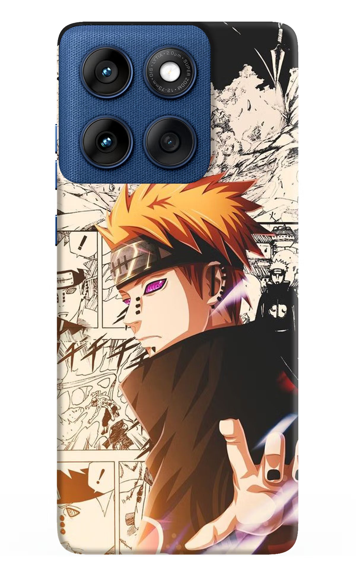 Pain Anime Moto Edge 60 Back Cover - Pain Anime Moto Edge 60 Hard Case Back Cover by Casekaro Pain Anime Moto Edge 60 Hard Case Back Cover by Casekaro