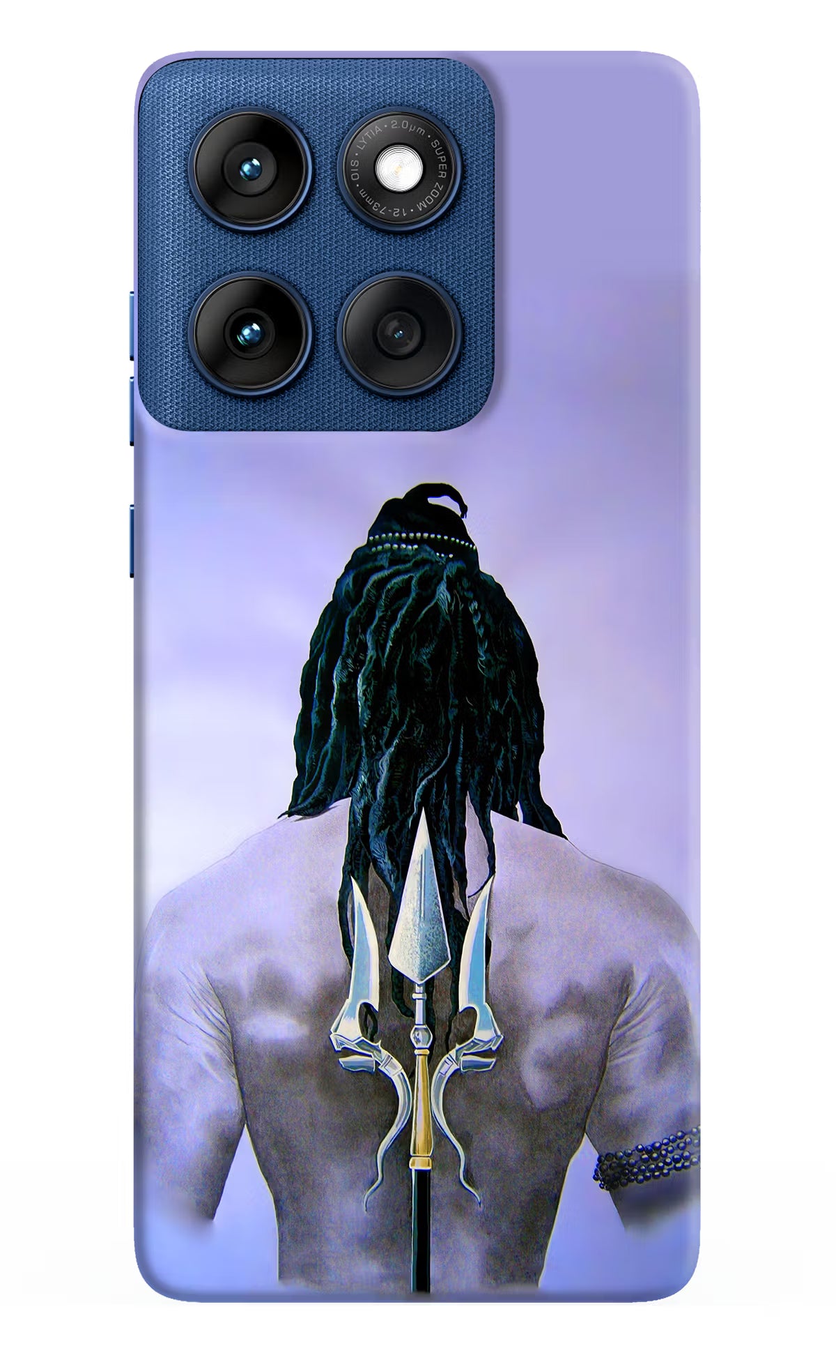 Shiva Moto Edge 60 Hard Case Back Cover by Casekaro