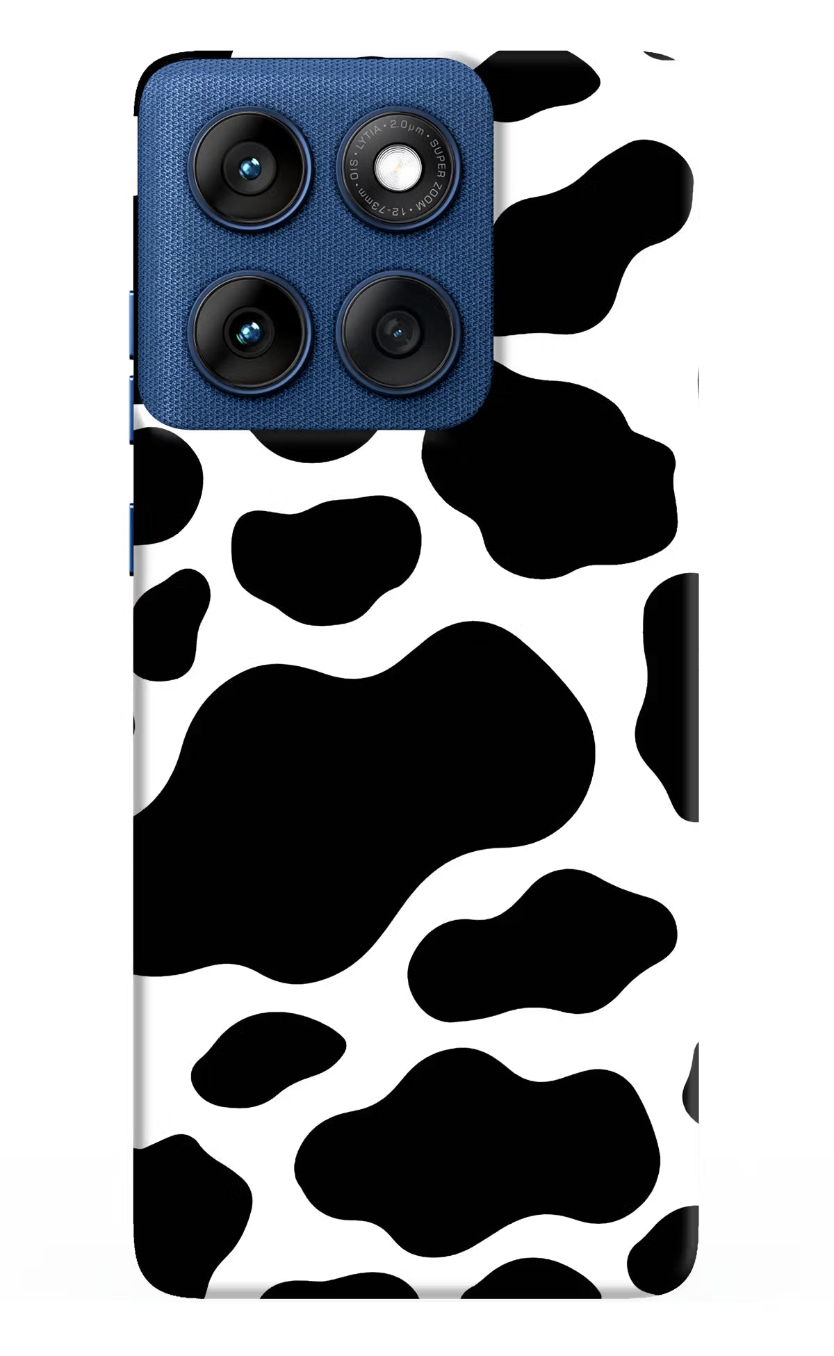 Cow Spots Moto Edge 60 Back Cover - Cow Spots Moto Edge 60 Hard Case Back Cover by Casekaro Cow Spots Moto Edge 60 Hard Case Back Cover by Casekaro