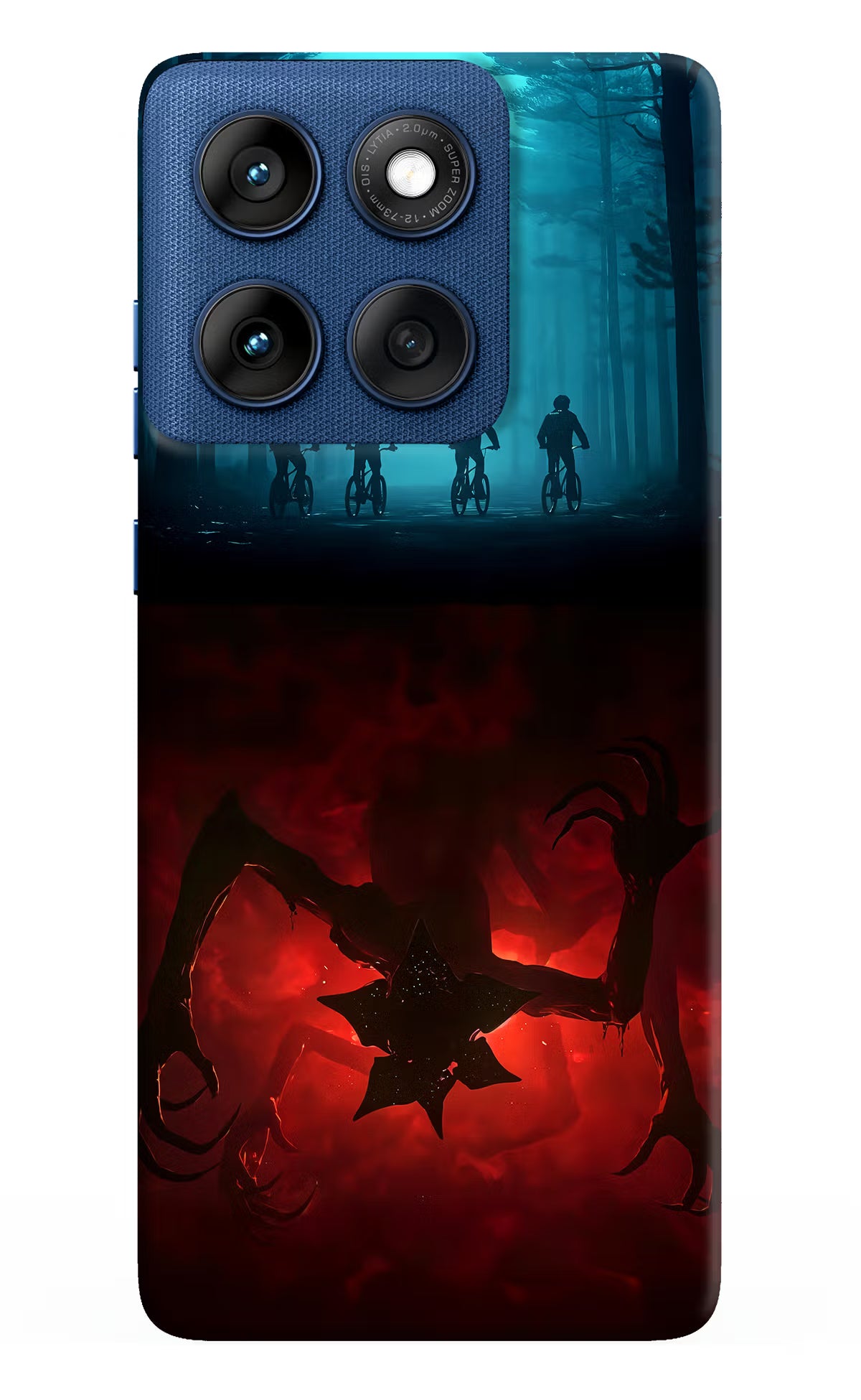 Ordinary Things Downside Up Moto Edge 60 Back Cover - Ordinary Things Downside Up Moto Edge 60 Hard Case Back Cover by Casekaro Ordinary Things Downside Up Moto Edge 60 Hard Case Back Cover by Casekaro