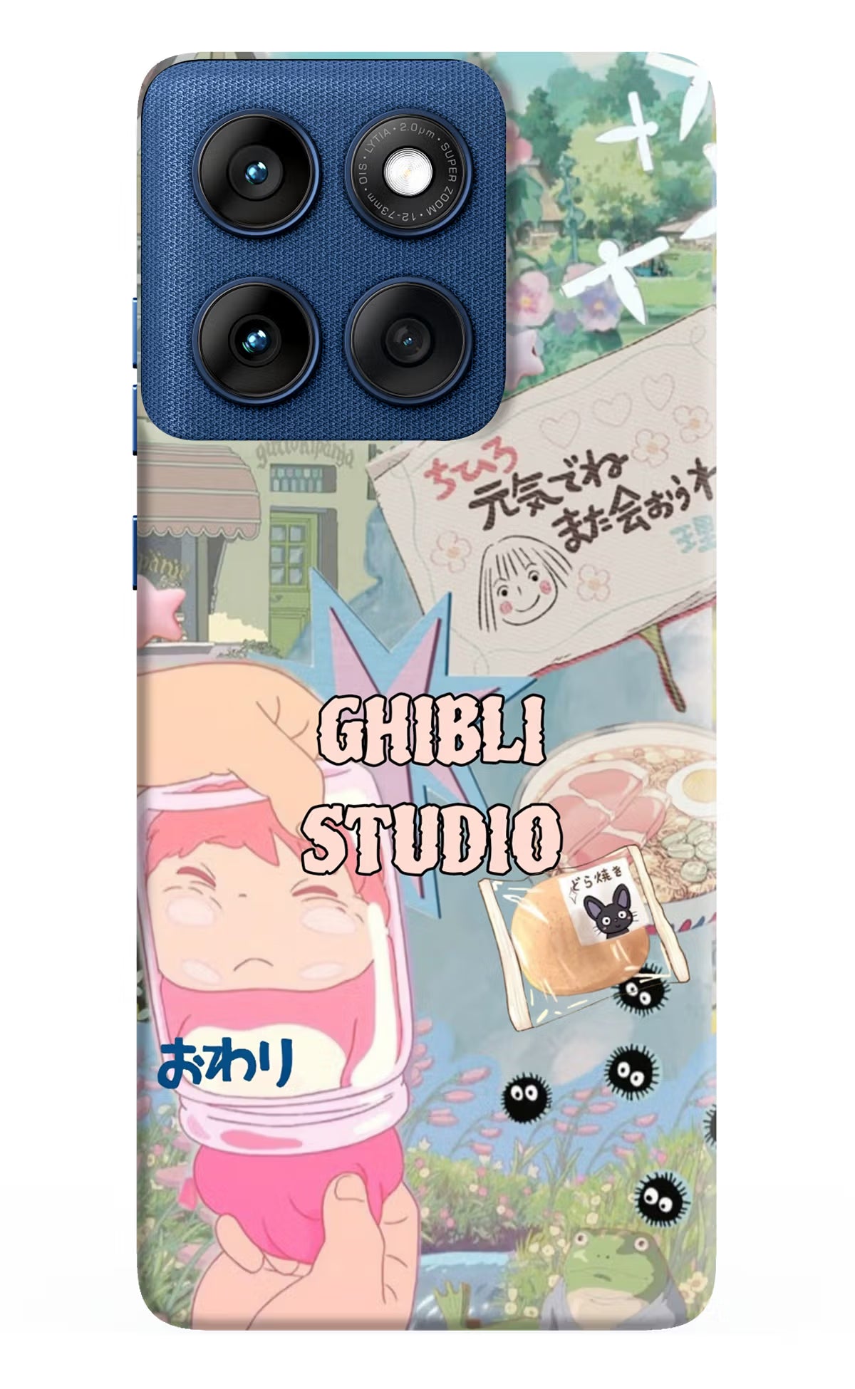 Studio Ghibli Moto Edge 60 Back Cover - Studio Ghibli Moto Edge 60 Back Cover Studio Ghibli Moto Edge 60 Back Cover
