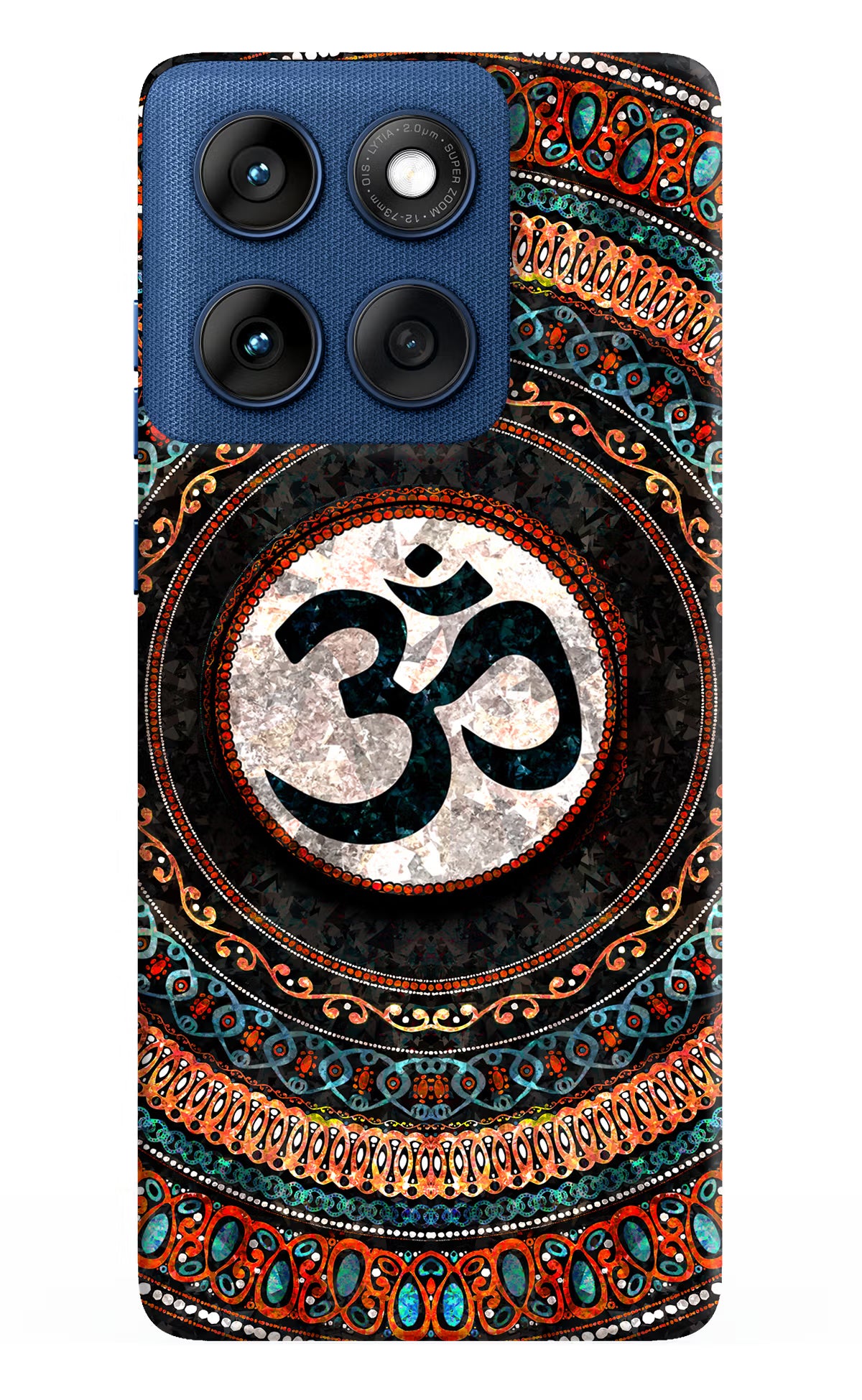 Om Culture Moto Edge 60 Pop Case - Om Culture Moto Edge 60 Pop Case by Casekaro Om Culture Moto Edge 60 Pop Case by Casekaro