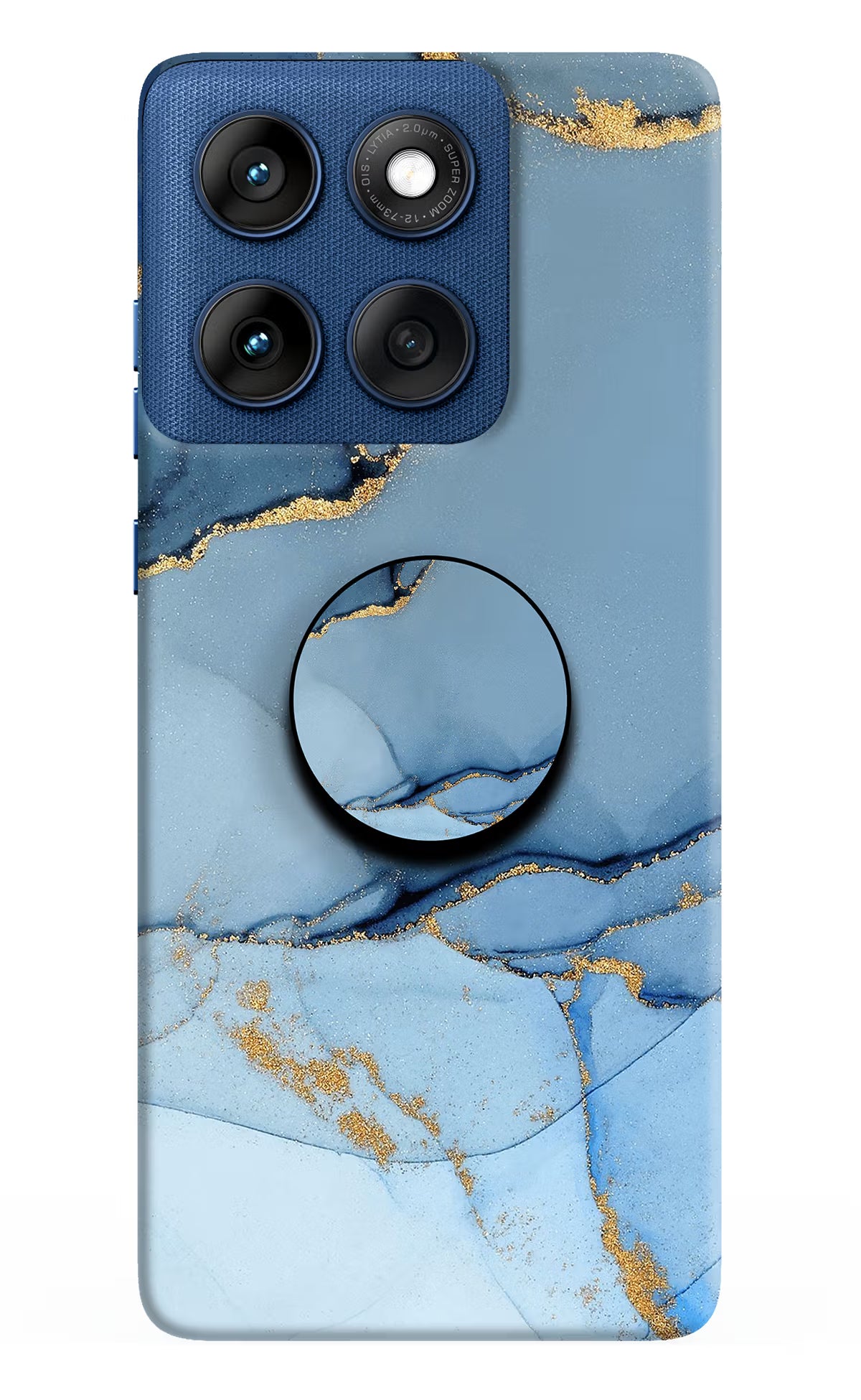 Blue Marble Moto Edge 60 Pop Case by Casekaro