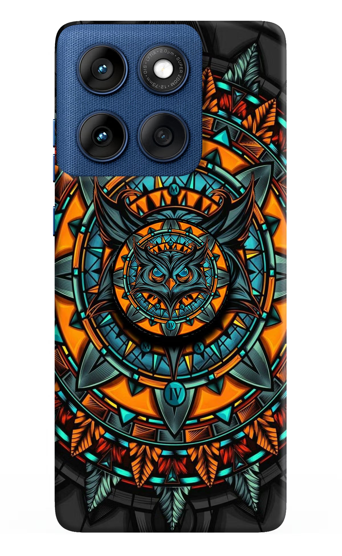 Angry Owl Moto Edge 60 Pop Case - Angry Owl Moto Edge 60 Pop Case by Casekaro Angry Owl Moto Edge 60 Pop Case by Casekaro