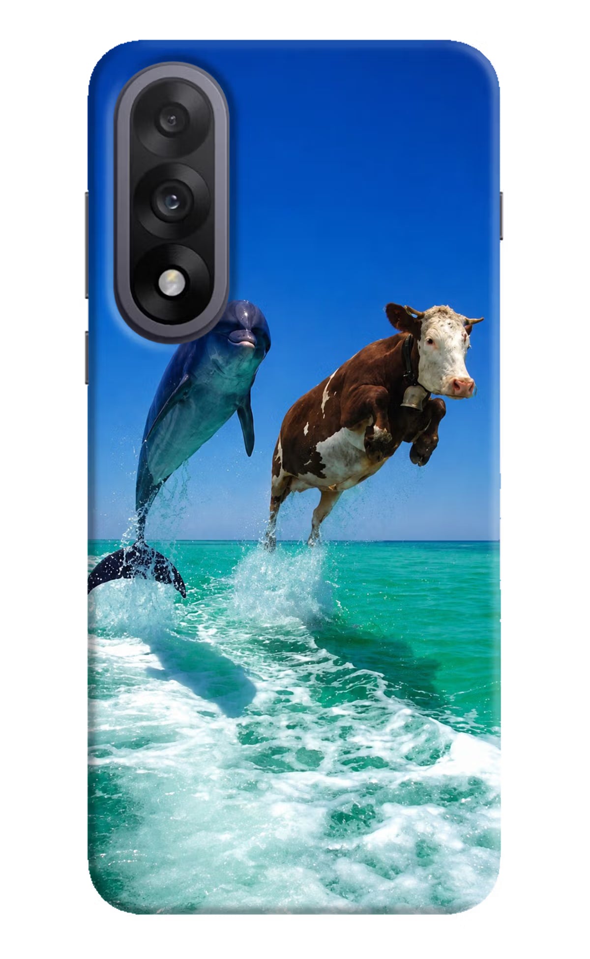 Dolphin vs Cow OnePlus Nord 5 Back Cover - Dolphin vs Cow OnePlus Nord 5 Back Cover Dolphin vs Cow OnePlus Nord 5 Back Cover