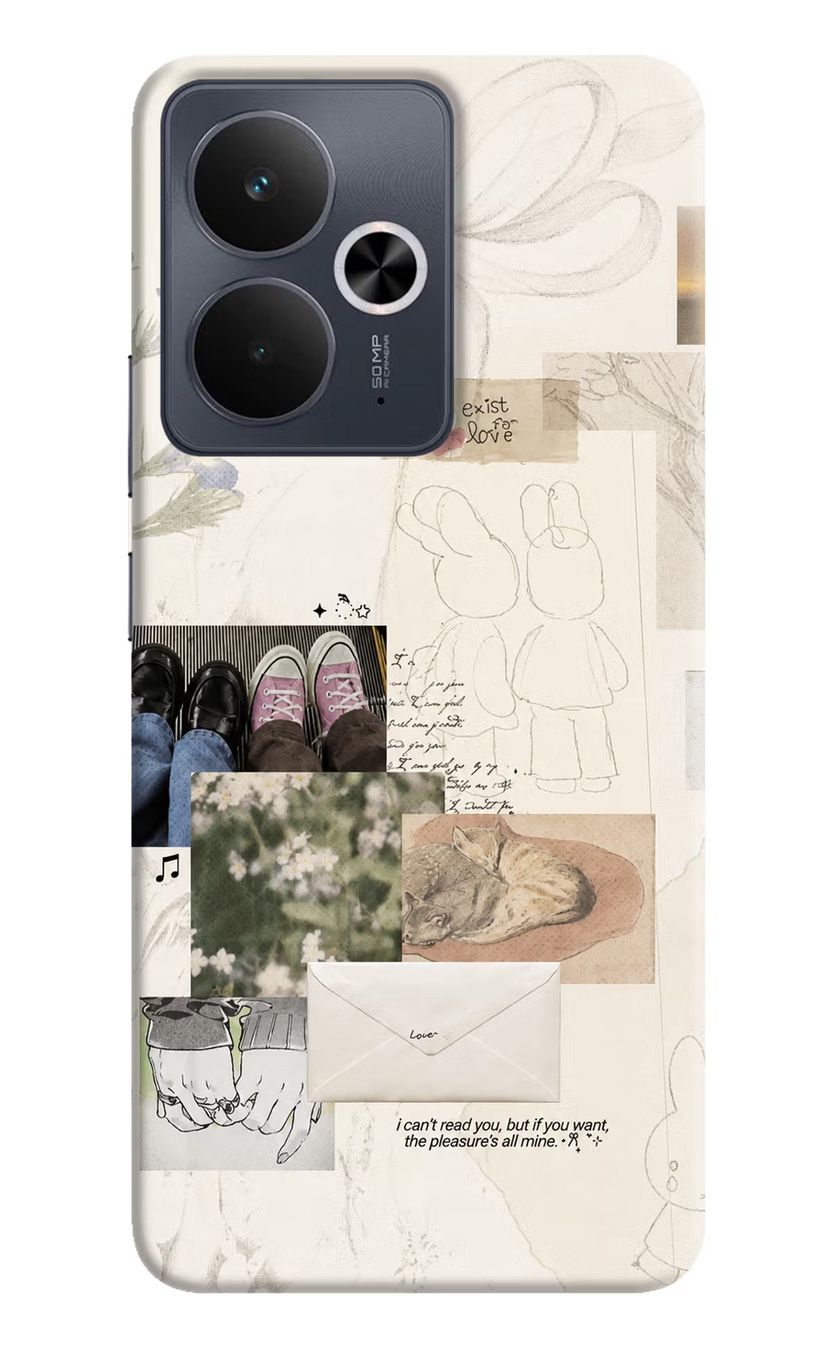 Soft Aesthetic Realme 14T 5G Back Cover - Soft Aesthetic Realme 14T 5G Back Cover Soft Aesthetic Realme 14T 5G Back Cover
