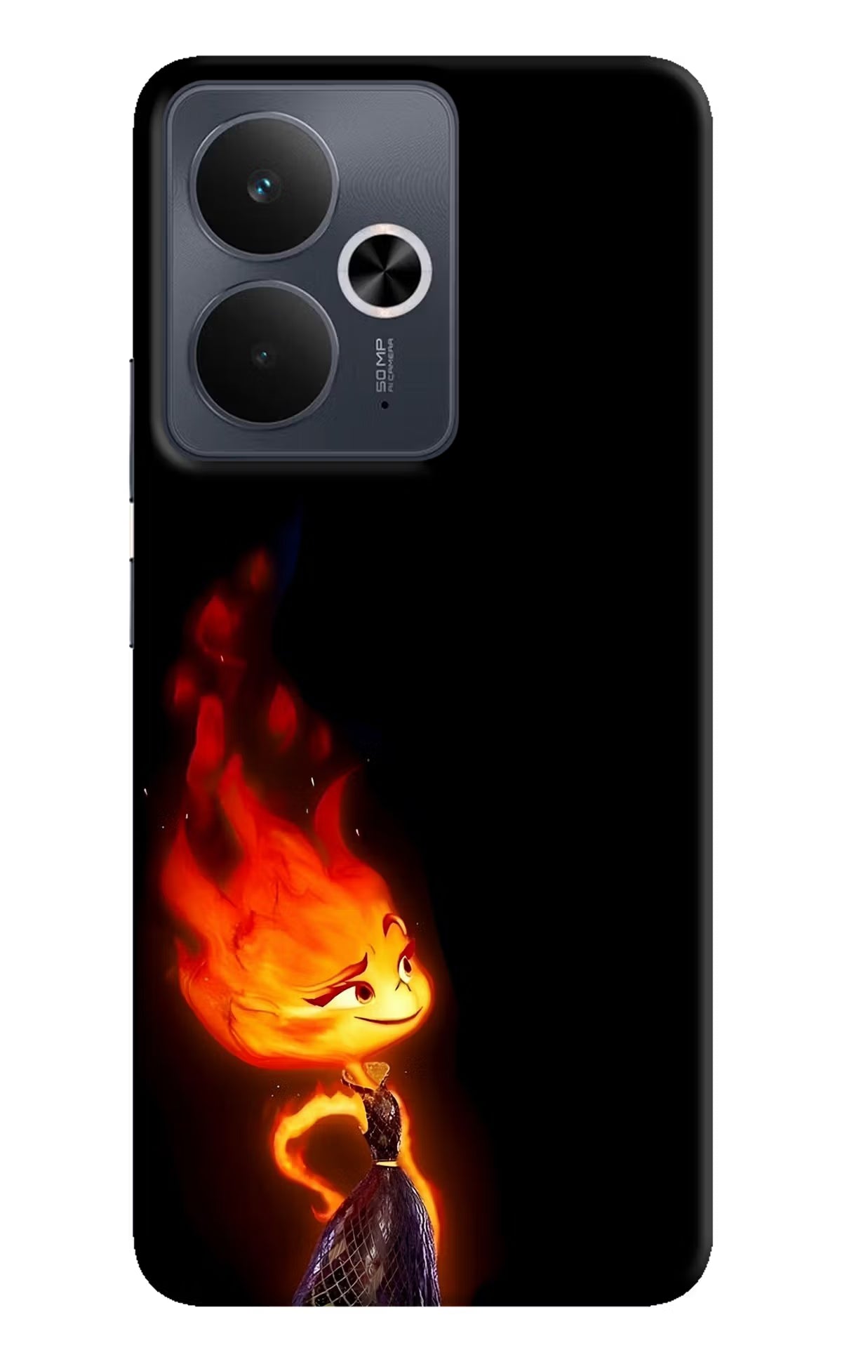Ember Flame Realme 14T 5G Back Cover - Ember Flame Realme 14T 5G Back Cover Ember Flame Realme 14T 5G Back Cover