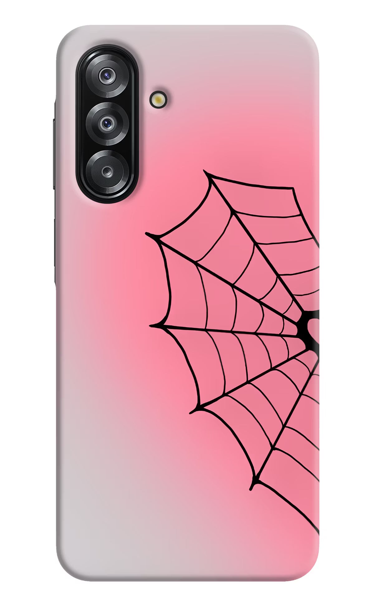 Pink Web Samsung A26 Back Cover - Pink Web Samsung A26 Back Cover Pink Web Samsung A26 Back Cover