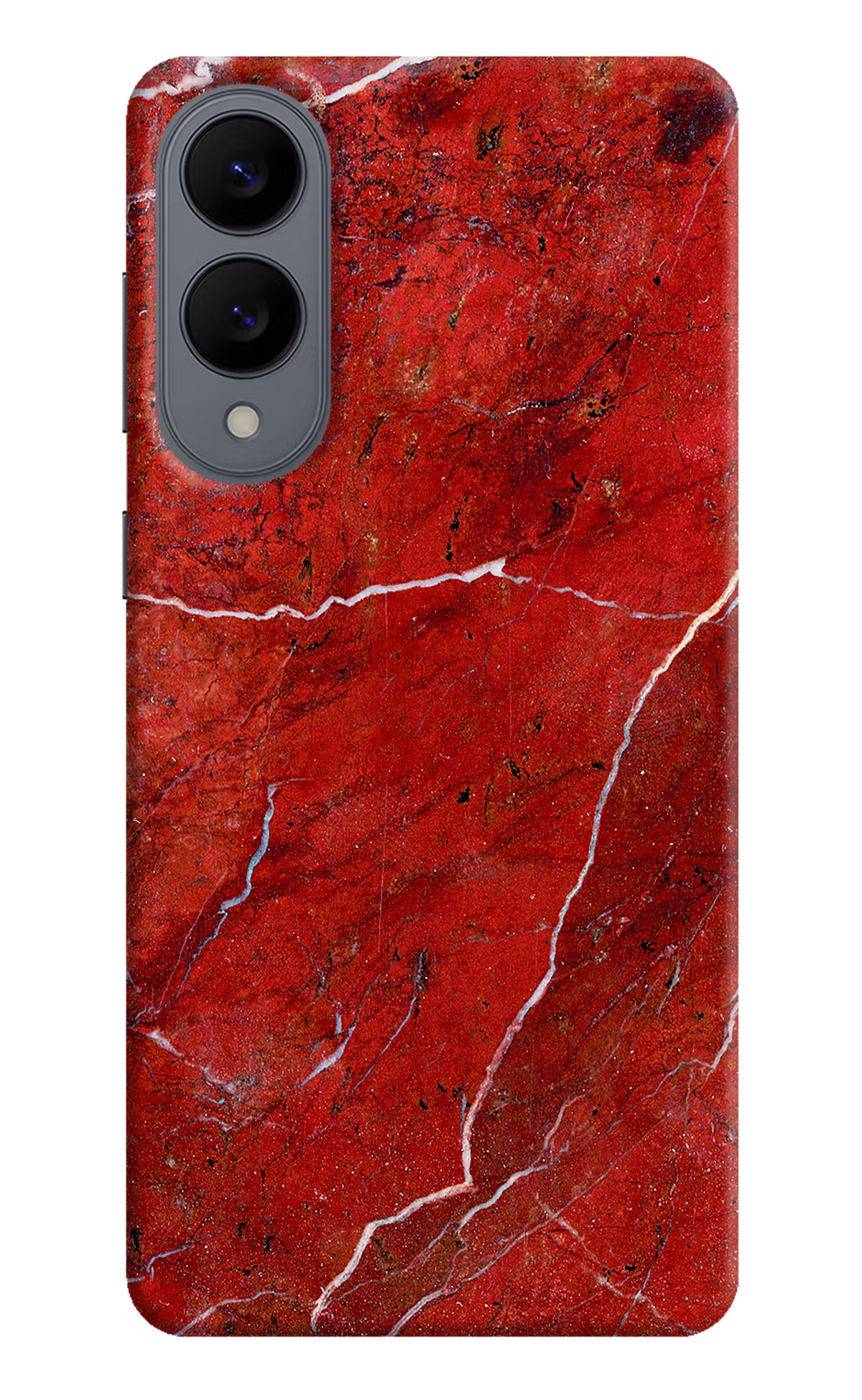 Red Marble Design Samsung S25 Edge Back Cover - Red Marble Design Samsung S25 Edge Hard Case Back Cover by Casekaro Red Marble Design Samsung S25 Edge Hard Case Back Cover by Casekaro
