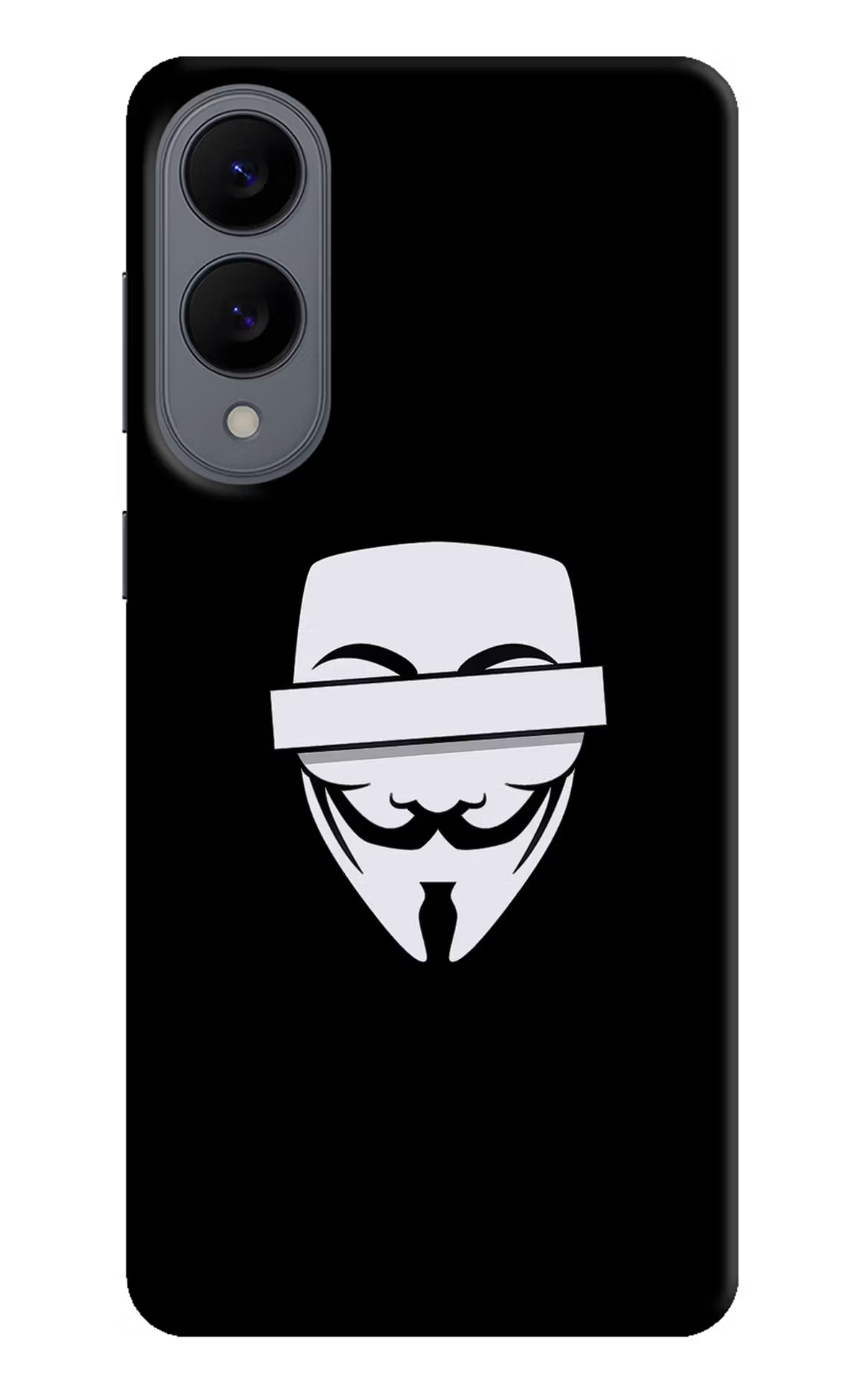 Anonymous Face Samsung S25 Edge Back Cover - Anonymous Face Samsung S25 Edge Hard Case Back Cover by Casekaro Anonymous Face Samsung S25 Edge Hard Case Back Cover by Casekaro