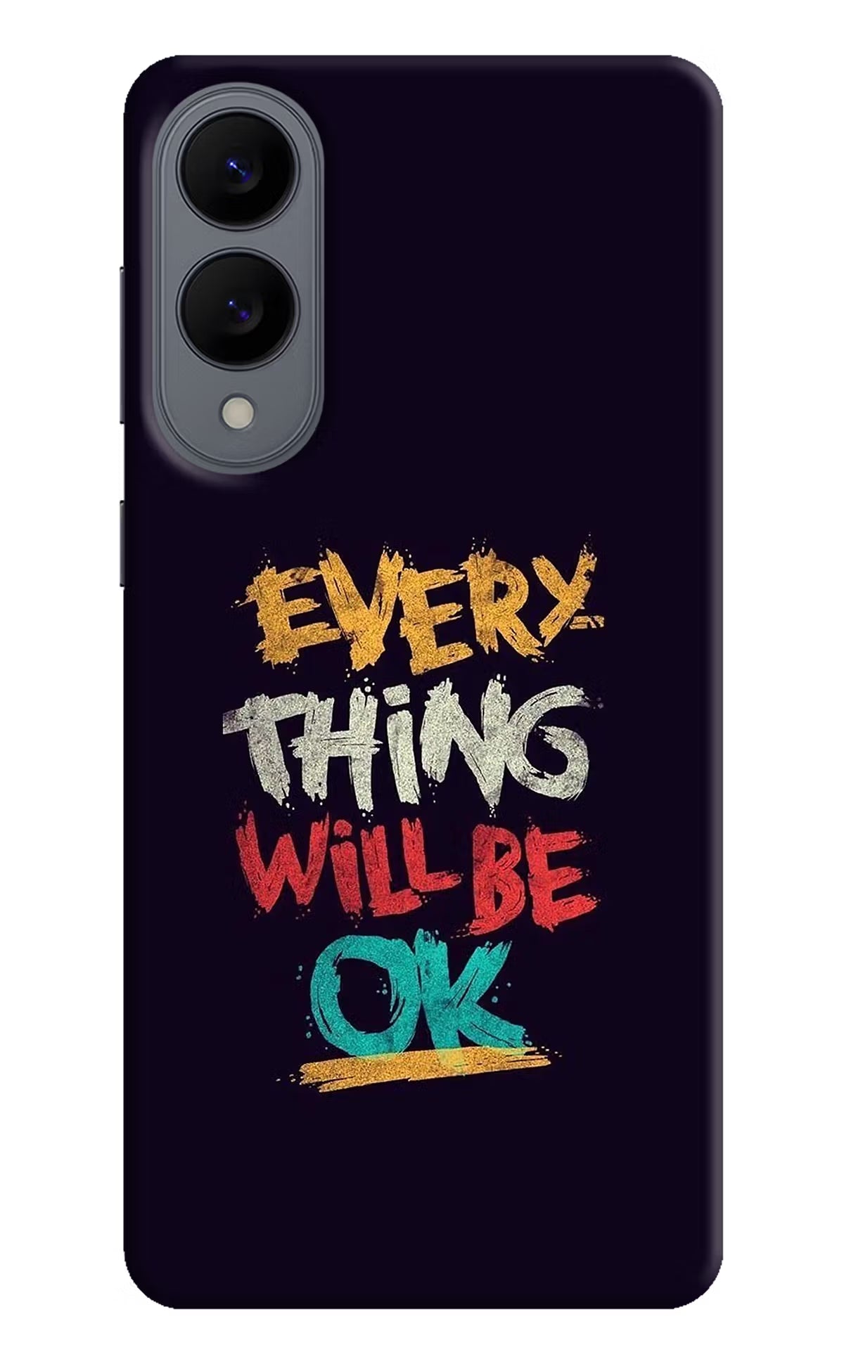 Everything Will Be Ok Samsung S25 Edge Back Cover - Everything Will Be Ok Samsung S25 Edge Hard Case Back Cover by Casekaro Everything Will Be Ok Samsung S25 Edge Hard Case Back Cover by Casekaro