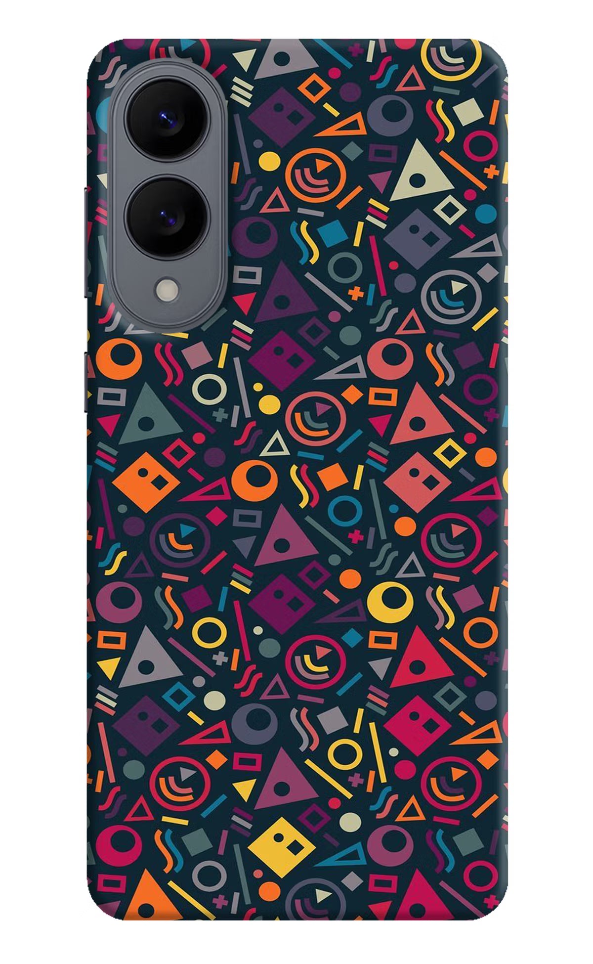 Geometric Abstract Samsung S25 Edge Back Cover - Geometric Abstract Samsung S25 Edge Hard Case Back Cover by Casekaro Geometric Abstract Samsung S25 Edge Hard Case Back Cover by Casekaro