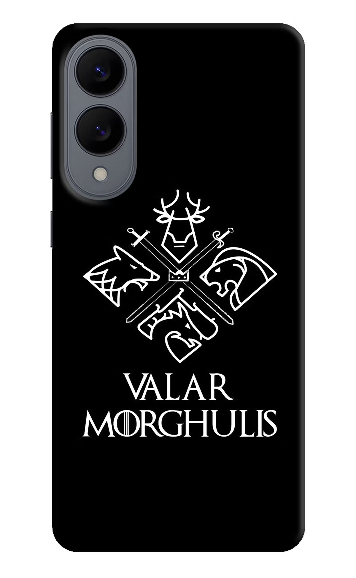 Valar Morghulis | Game Of Thrones Samsung S25 Edge Back Cover - Valar Morghulis | Game Of Thrones Samsung S25 Edge Hard Case Back Cover by Casekaro Valar Morghulis | Game Of Thrones Samsung S25 Edge Hard Case Back Cover by Casekaro