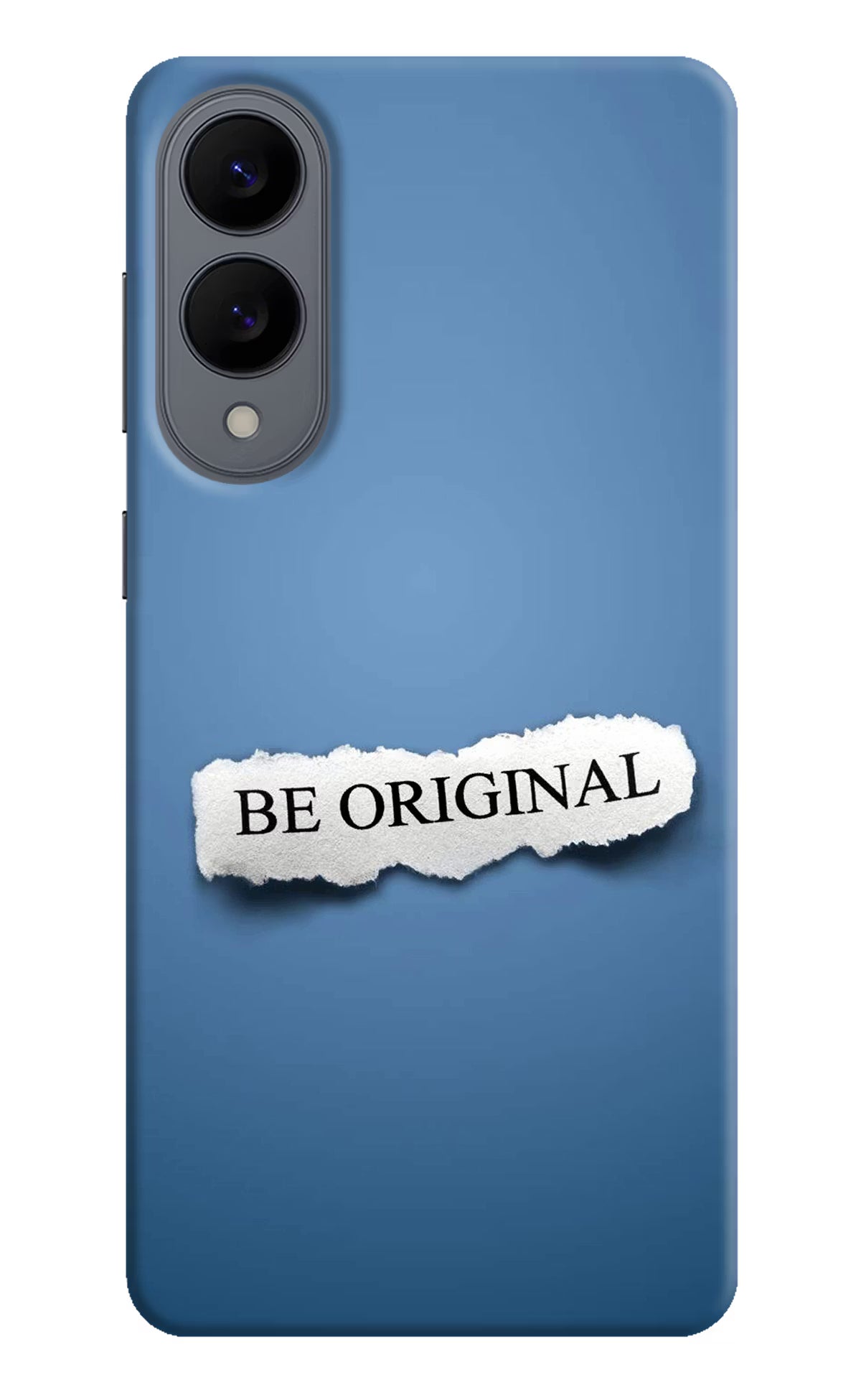 Be Original Samsung S25 Edge Back Cover - Be Original Samsung S25 Edge Hard Case Back Cover by Casekaro Be Original Samsung S25 Edge Hard Case Back Cover by Casekaro