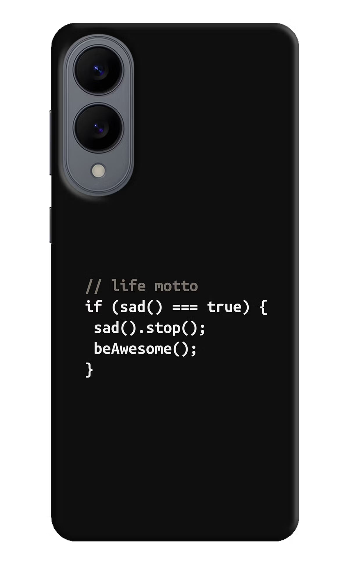 Life Motto Code Samsung S25 Edge Back Cover - Life Motto Code Samsung S25 Edge Hard Case Back Cover by Casekaro Life Motto Code Samsung S25 Edge Hard Case Back Cover by Casekaro