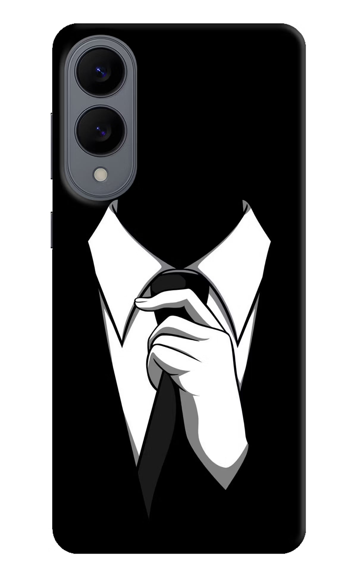 Black Tie Samsung S25 Edge Back Cover - Black Tie Samsung S25 Edge Hard Case Back Cover by Casekaro Black Tie Samsung S25 Edge Hard Case Back Cover by Casekaro