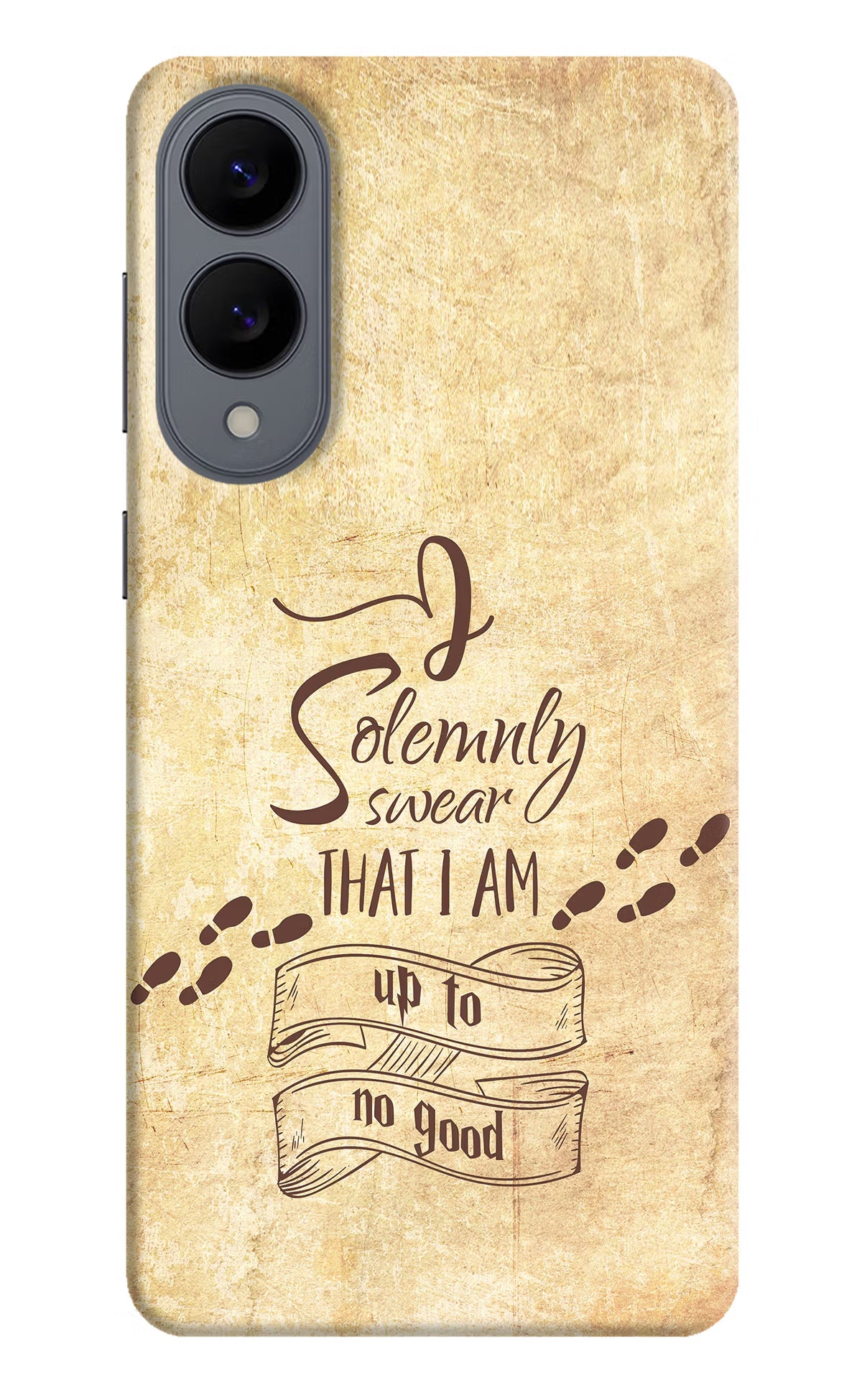 I Solemnly swear that i up to no good Samsung S25 Edge Back Cover - I Solemnly swear that i up to no good Samsung S25 Edge Hard Case Back Cover by Casekaro I Solemnly swear that i up to no good Samsung S25 Edge Hard Case Back Cover by Casekaro