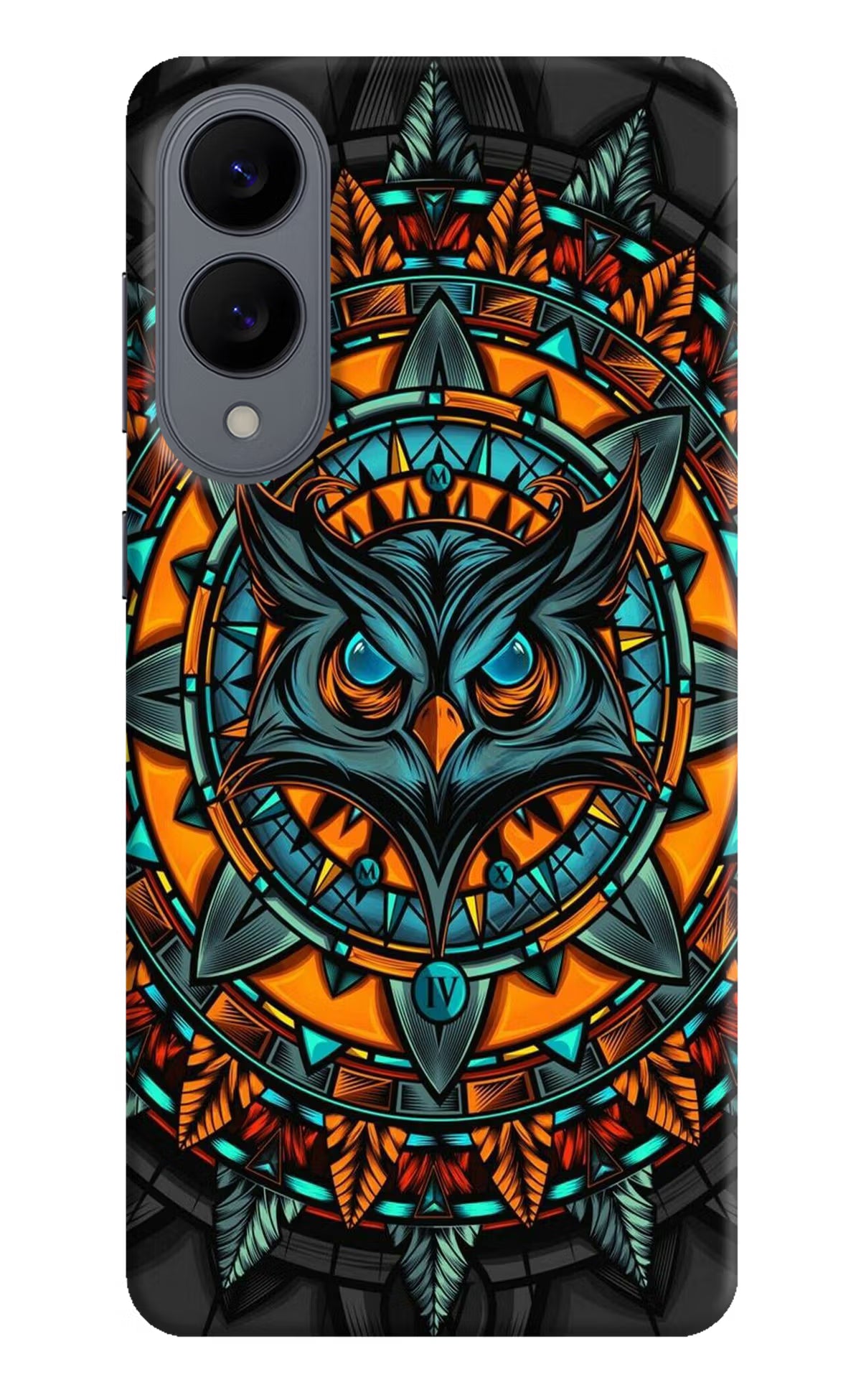 Angry Owl Art Samsung S25 Edge Back Cover - Angry Owl Art Samsung S25 Edge Hard Case Back Cover by Casekaro Angry Owl Art Samsung S25 Edge Hard Case Back Cover by Casekaro