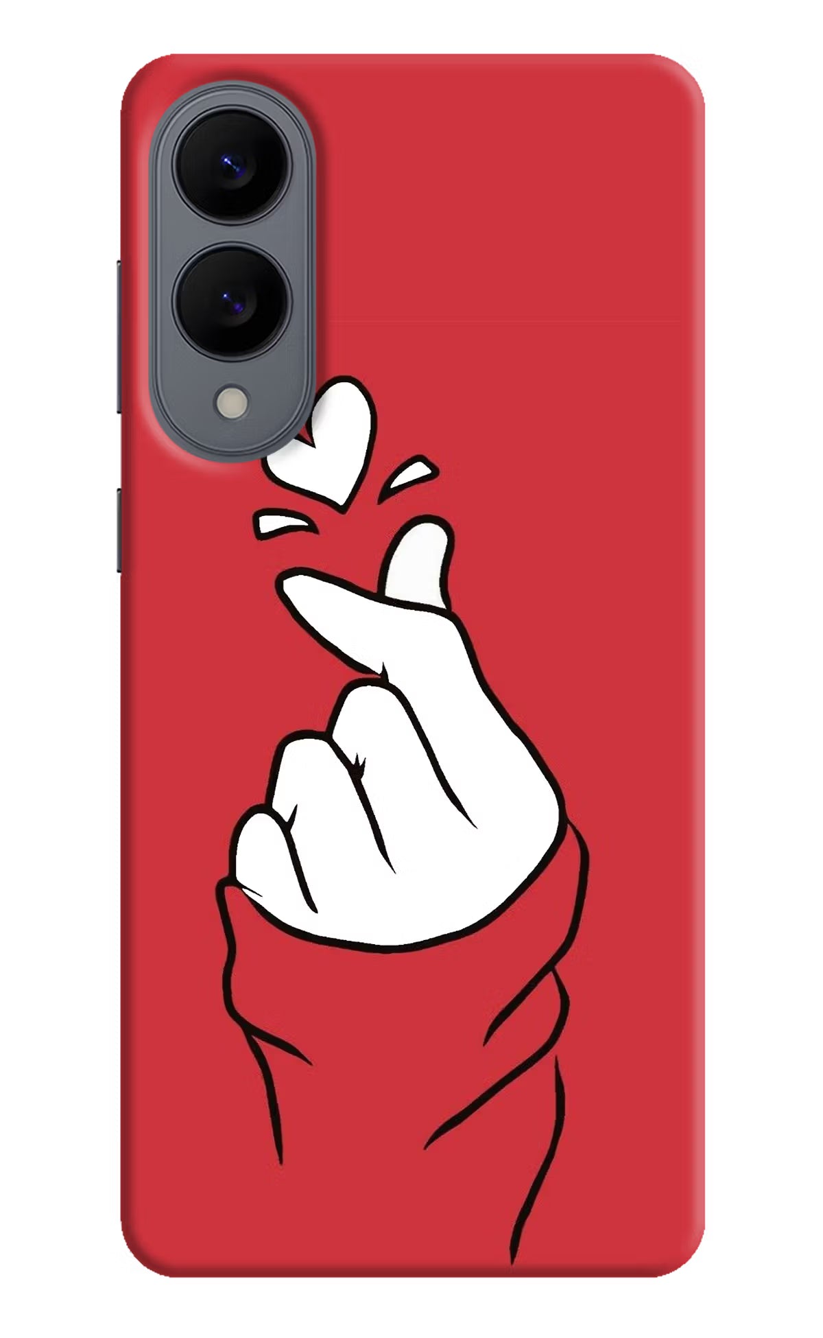 Korean Love Sign Samsung S25 Edge Back Cover - Korean Love Sign Samsung S25 Edge Hard Case Back Cover by Casekaro Korean Love Sign Samsung S25 Edge Hard Case Back Cover by Casekaro