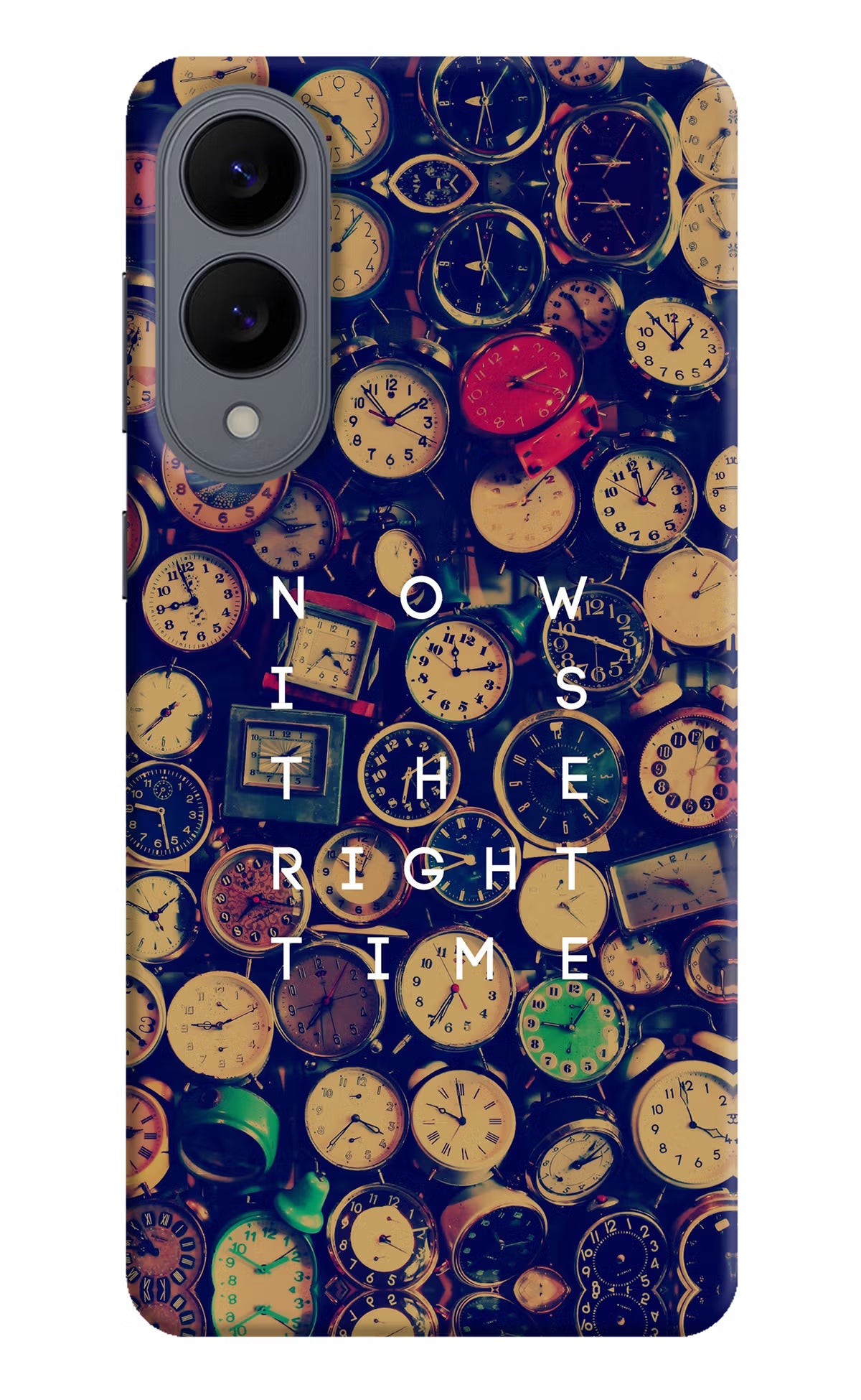 Now is the Right Time Quote Samsung S25 Edge Back Cover - Now is the Right Time Quote Samsung S25 Edge Hard Case Back Cover by Casekaro Now is the Right Time Quote Samsung S25 Edge Hard Case Back Cover by Casekaro