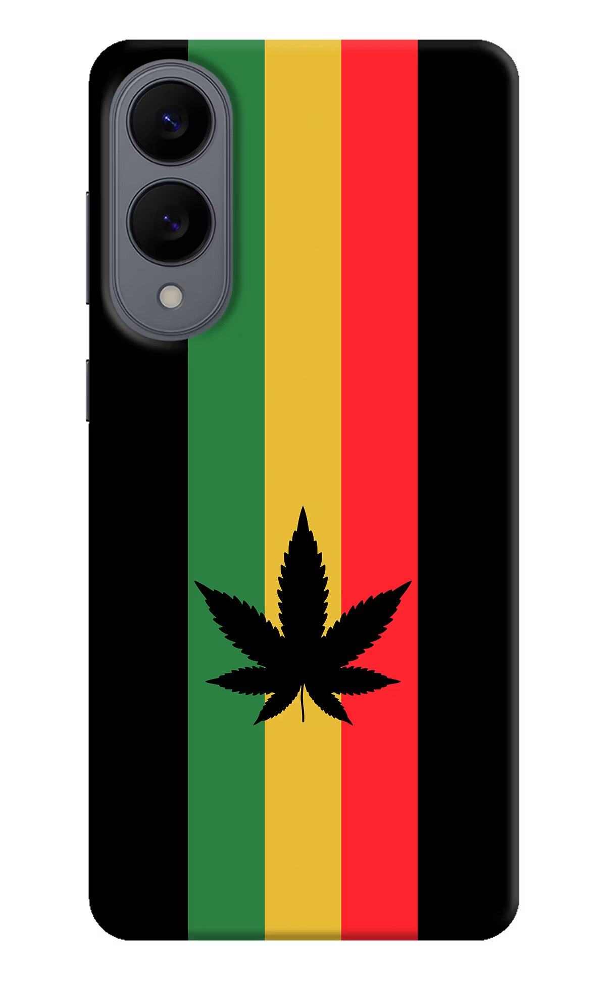 Weed Flag Samsung S25 Edge Back Cover - Weed Flag Samsung S25 Edge Hard Case Back Cover by Casekaro Weed Flag Samsung S25 Edge Hard Case Back Cover by Casekaro