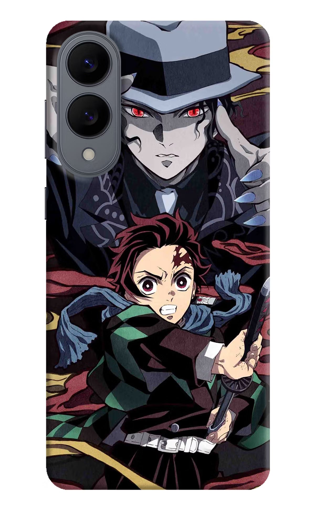 Demon Slayer Samsung S25 Edge Back Cover - Demon Slayer Samsung S25 Edge Hard Case Back Cover by Casekaro Demon Slayer Samsung S25 Edge Hard Case Back Cover by Casekaro