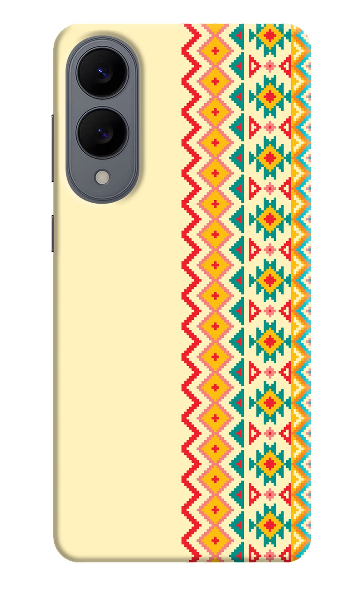Ethnic Seamless Samsung S25 Edge Back Cover - Ethnic Seamless Samsung S25 Edge Hard Case Back Cover by Casekaro Ethnic Seamless Samsung S25 Edge Hard Case Back Cover by Casekaro