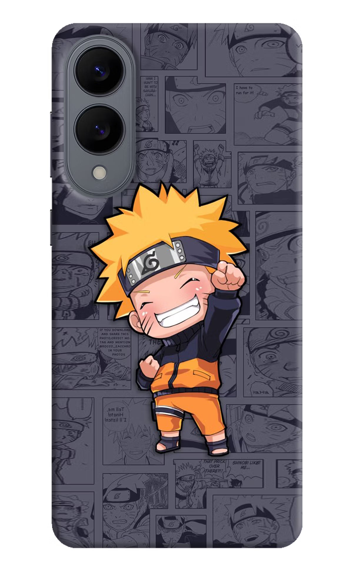 Chota Naruto Samsung S25 Edge Back Cover - Chota Naruto Samsung S25 Edge Hard Case Back Cover by Casekaro Chota Naruto Samsung S25 Edge Hard Case Back Cover by Casekaro