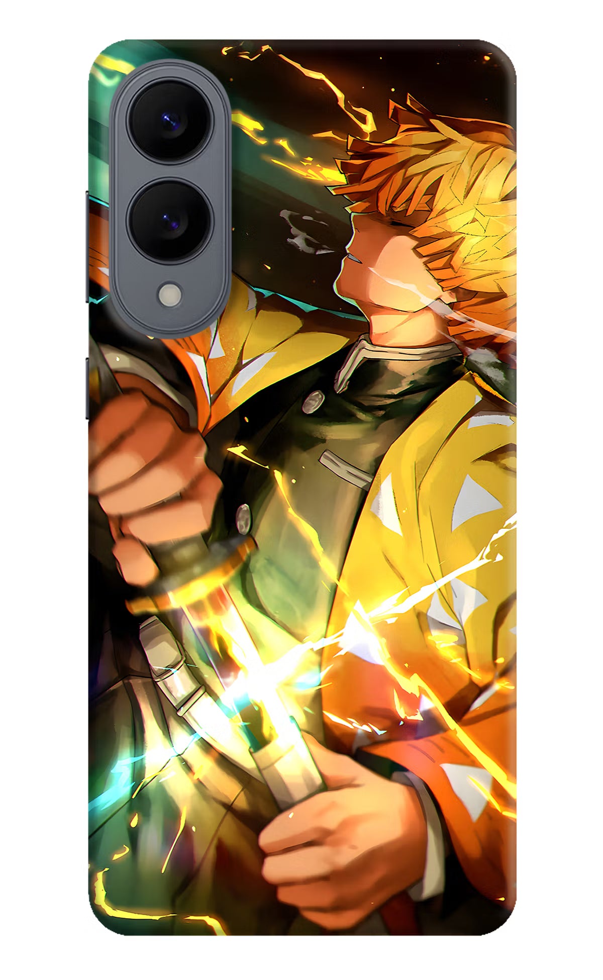 Demon Slayer Samsung S25 Edge Back Cover - Demon Slayer Samsung S25 Edge Hard Case Back Cover by Casekaro Demon Slayer Samsung S25 Edge Hard Case Back Cover by Casekaro