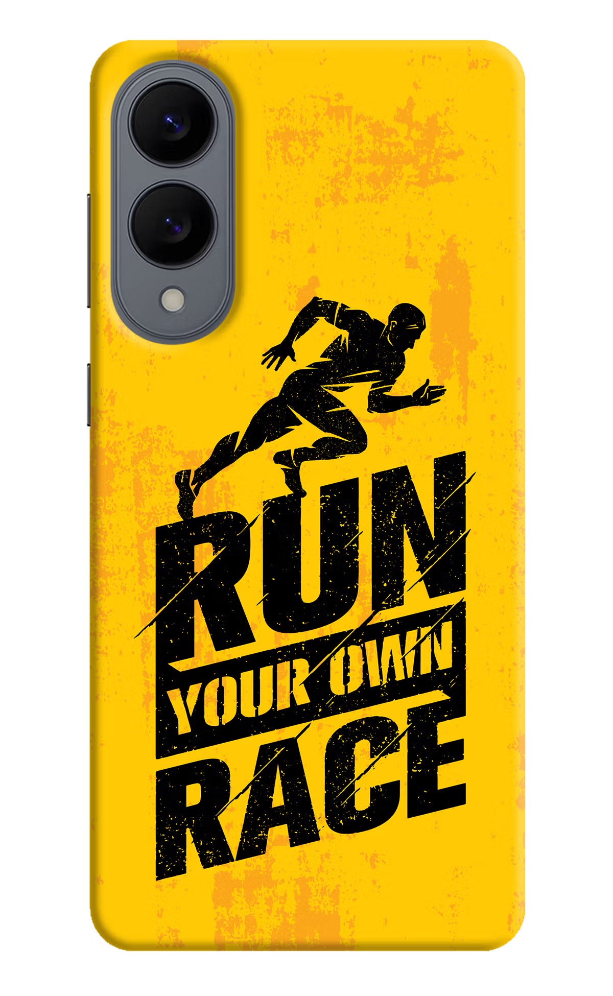 Run Your Own Race Samsung S25 Edge Back Cover - Run Your Own Race Samsung S25 Edge Hard Case Back Cover by Casekaro Run Your Own Race Samsung S25 Edge Hard Case Back Cover by Casekaro