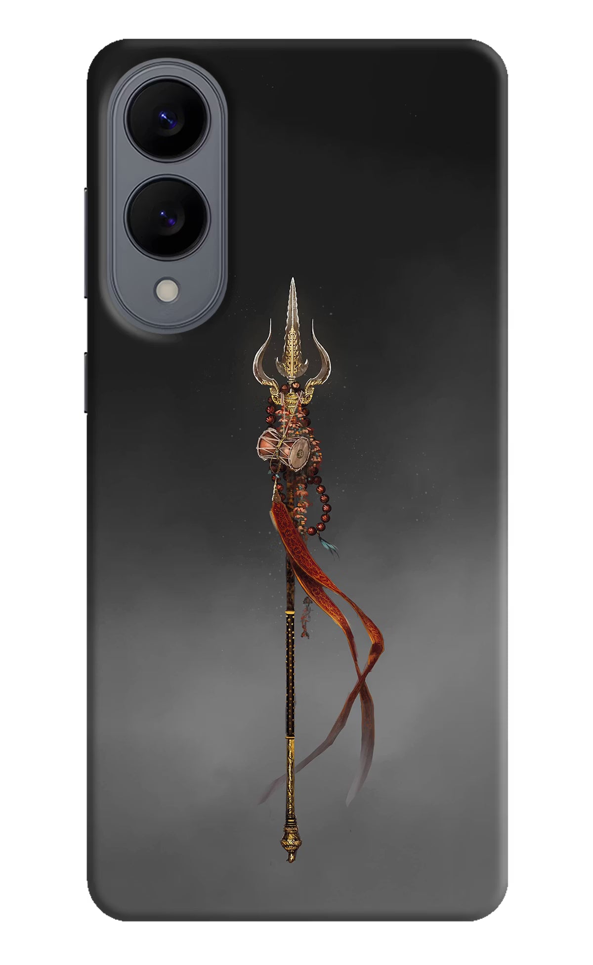 Shiv Trishul Samsung S25 Edge Back Cover - Shiv Trishul Samsung S25 Edge Hard Case Back Cover by Casekaro Shiv Trishul Samsung S25 Edge Hard Case Back Cover by Casekaro