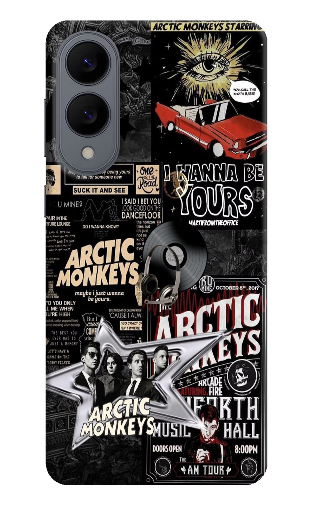 Arctic Monkeys Samsung S25 Edge Back Cover - Arctic Monkeys Samsung S25 Edge Hard Case Back Cover by Casekaro Arctic Monkeys Samsung S25 Edge Hard Case Back Cover by Casekaro