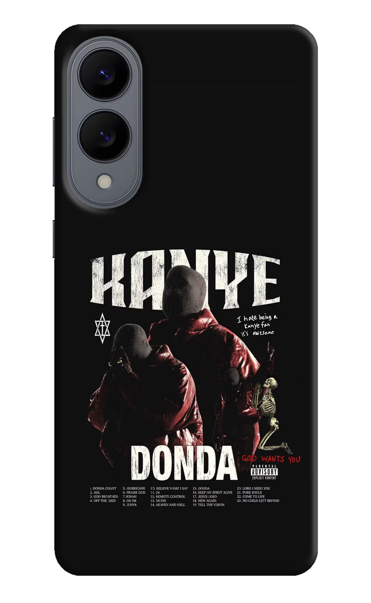 Donda Kanye West Samsung S25 Edge Back Cover - Donda Kanye West Samsung S25 Edge Hard Case Back Cover by Casekaro Donda Kanye West Samsung S25 Edge Hard Case Back Cover by Casekaro