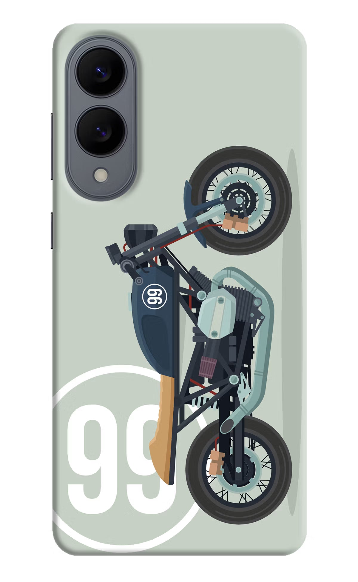 Classic Cafe Racer 99 Samsung S25 Edge Back Cover - Classic Cafe Racer 99 Samsung S25 Edge Hard Case Back Cover by Casekaro Classic Cafe Racer 99 Samsung S25 Edge Hard Case Back Cover by Casekaro
