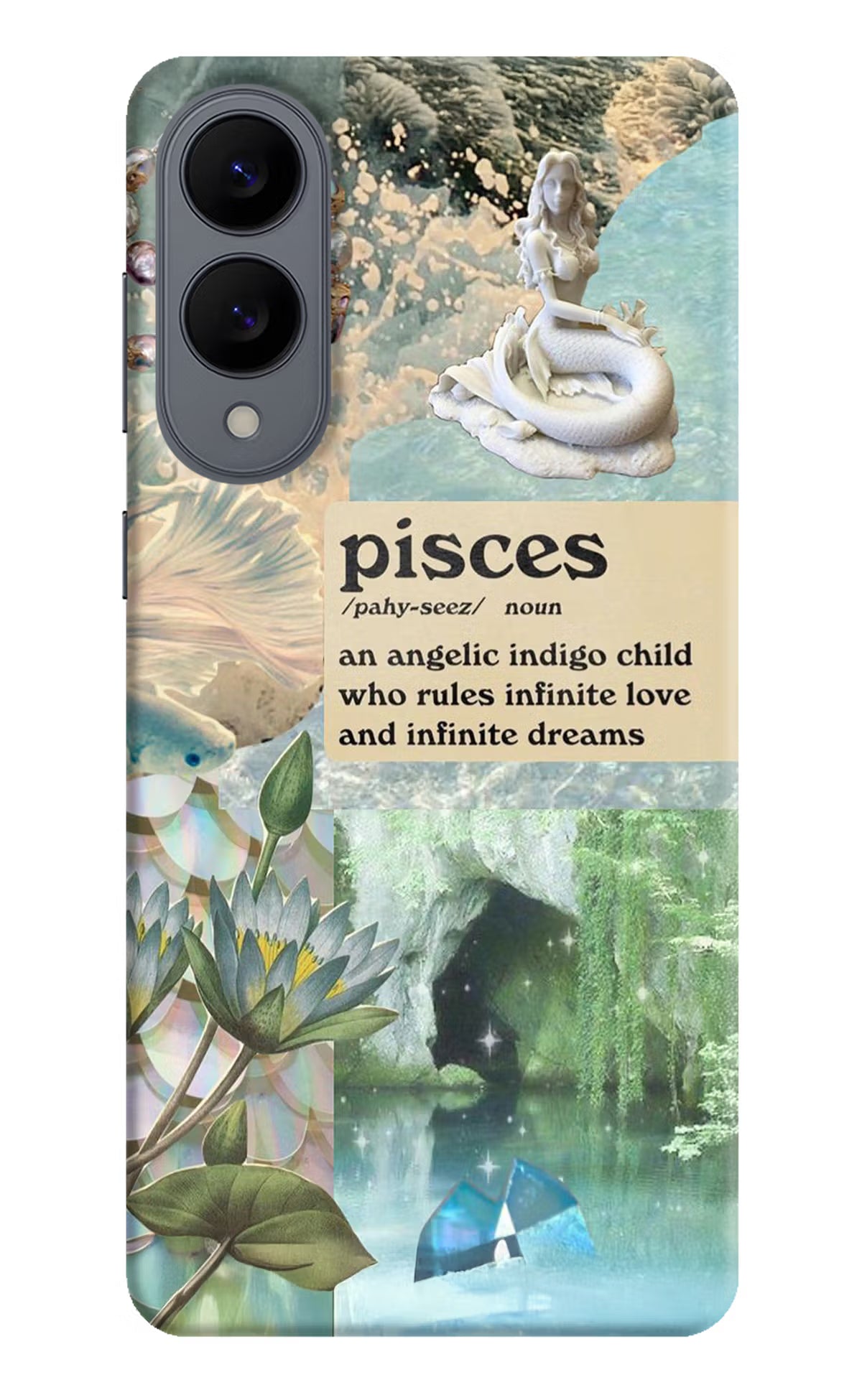 Pisces Zodiac Samsung S25 Edge Back Cover - Pisces Zodiac Samsung S25 Edge Hard Case Back Cover by Casekaro Pisces Zodiac Samsung S25 Edge Hard Case Back Cover by Casekaro