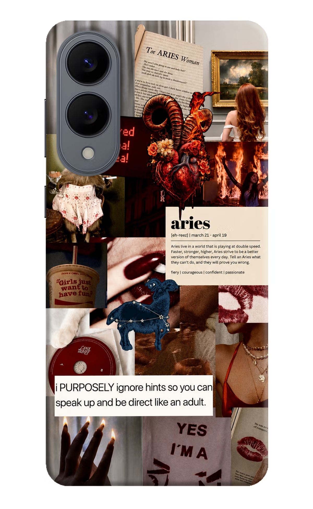 Zodiac Aries Samsung S25 Edge Back Cover - Zodiac Aries Samsung S25 Edge Back Cover Zodiac Aries Samsung S25 Edge Back Cover