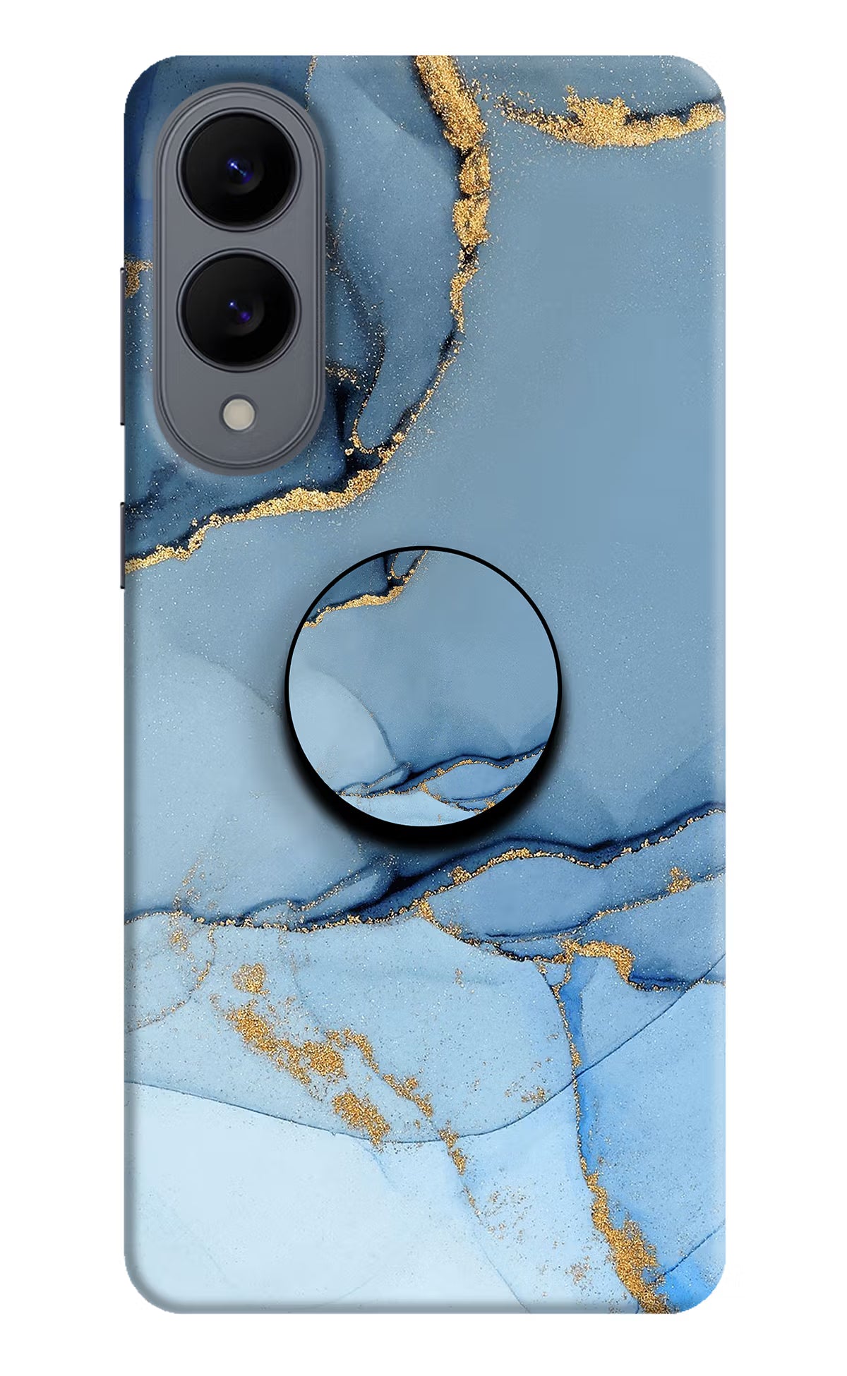 Blue Marble Samsung S25 Edge Pop Case - Blue Marble Samsung S25 Edge Pop Case by Casekaro Blue Marble Samsung S25 Edge Pop Case by Casekaro