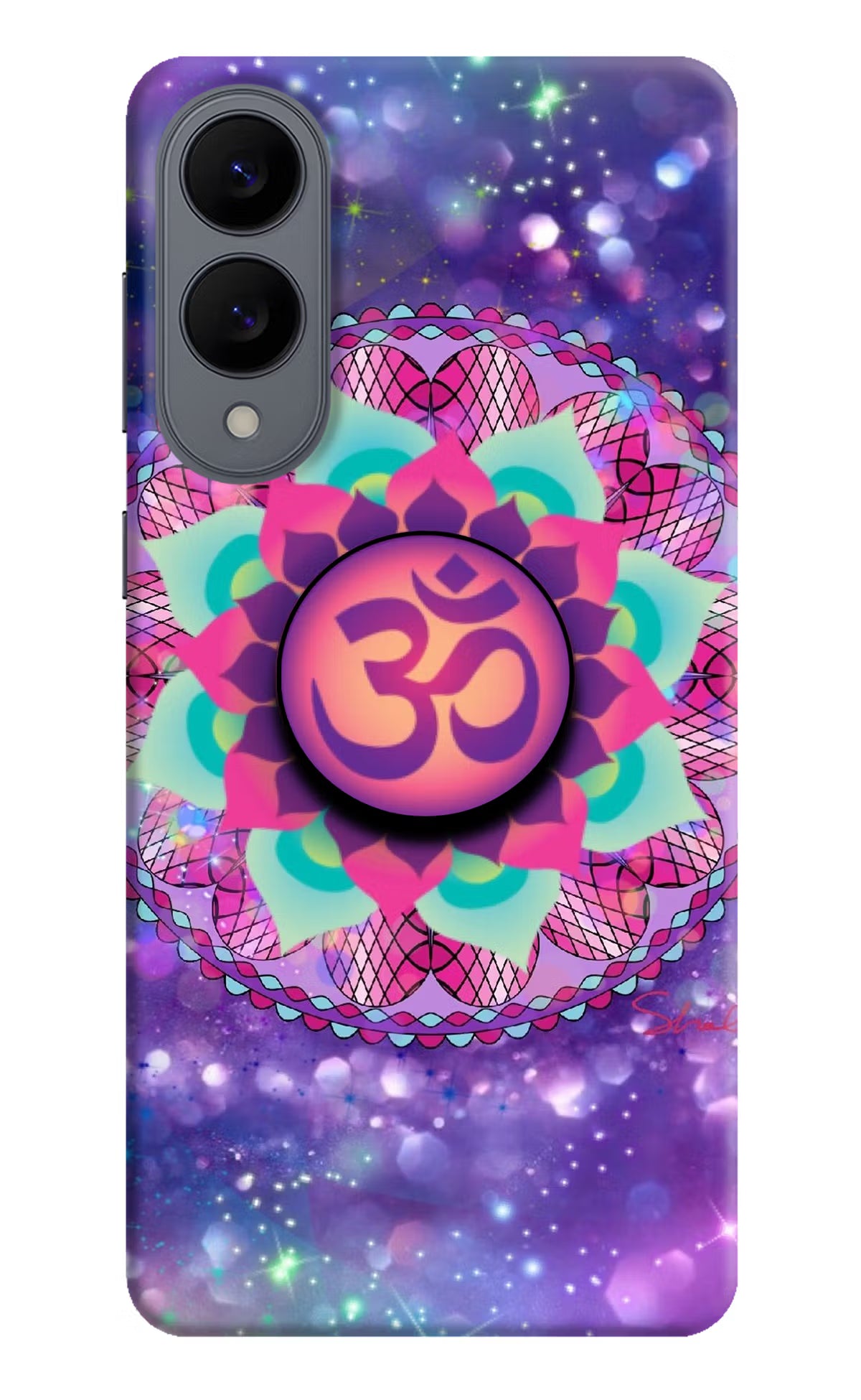 Om Purple Samsung S25 Edge Pop Case - Om Purple Samsung S25 Edge Pop Case by Casekaro Om Purple Samsung S25 Edge Pop Case by Casekaro
