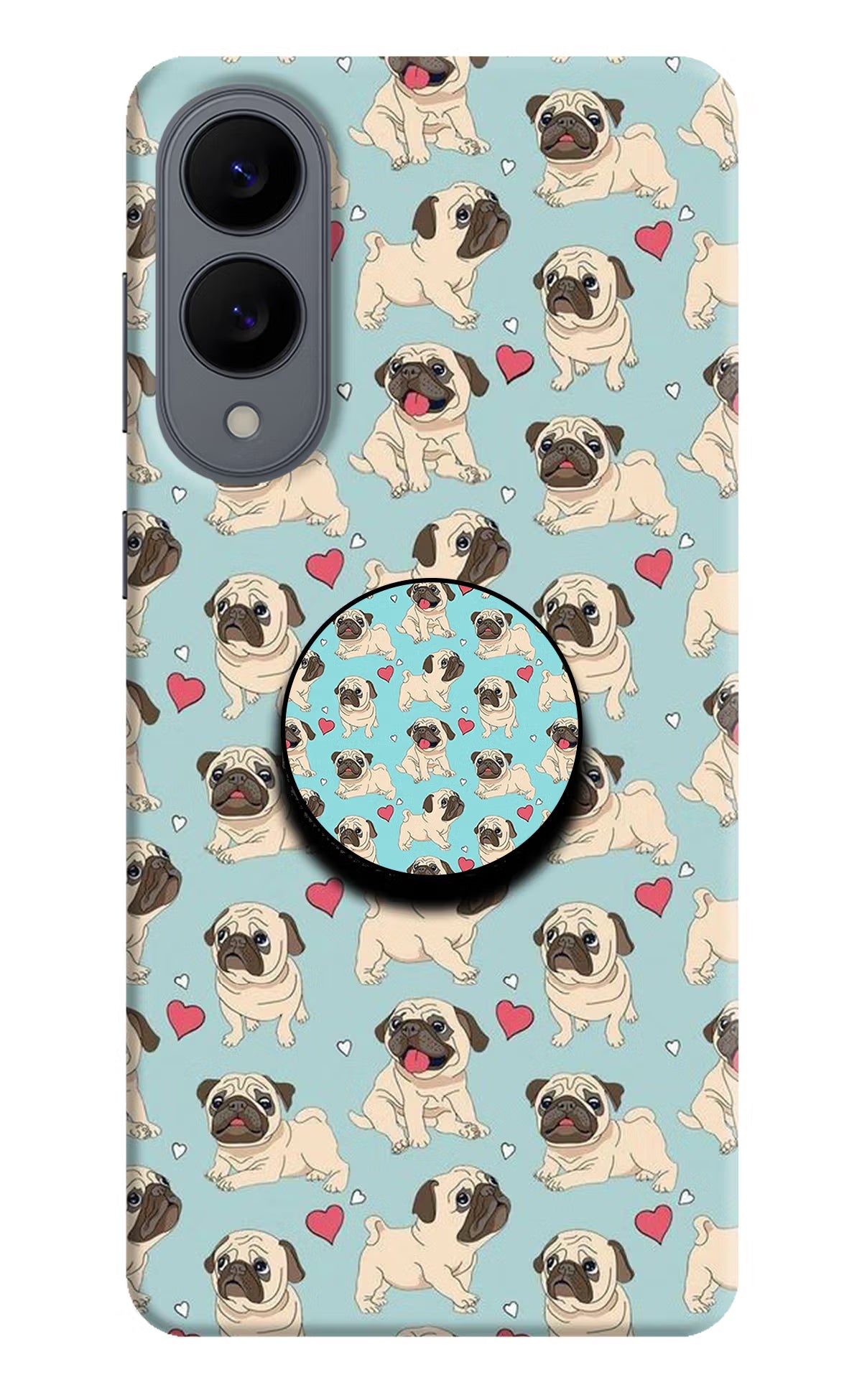 Pug Dog Samsung S25 Edge Pop Case - Pug Dog Samsung S25 Edge Pop Case by Casekaro Pug Dog Samsung S25 Edge Pop Case by Casekaro