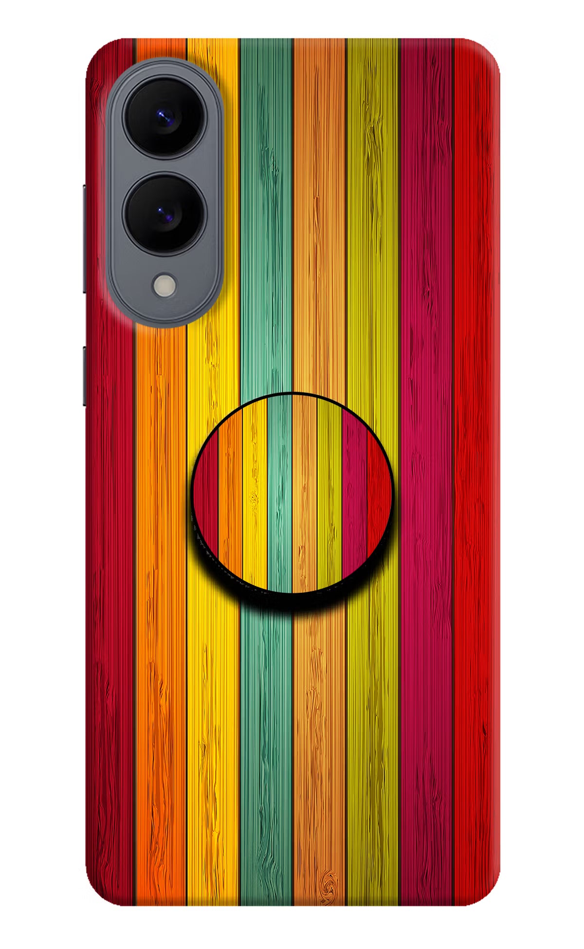 Multicolor Wooden Samsung S25 Edge Pop Case - Multicolor Wooden Samsung S25 Edge Pop Case by Casekaro Multicolor Wooden Samsung S25 Edge Pop Case by Casekaro
