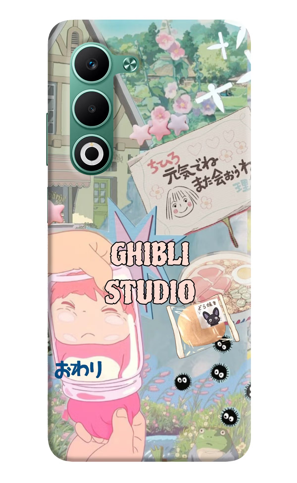 Studio Ghibli Oppo A5 5G Back Cover - Studio Ghibli Oppo A5 5G Back Cover Studio Ghibli Oppo A5 5G Back Cover