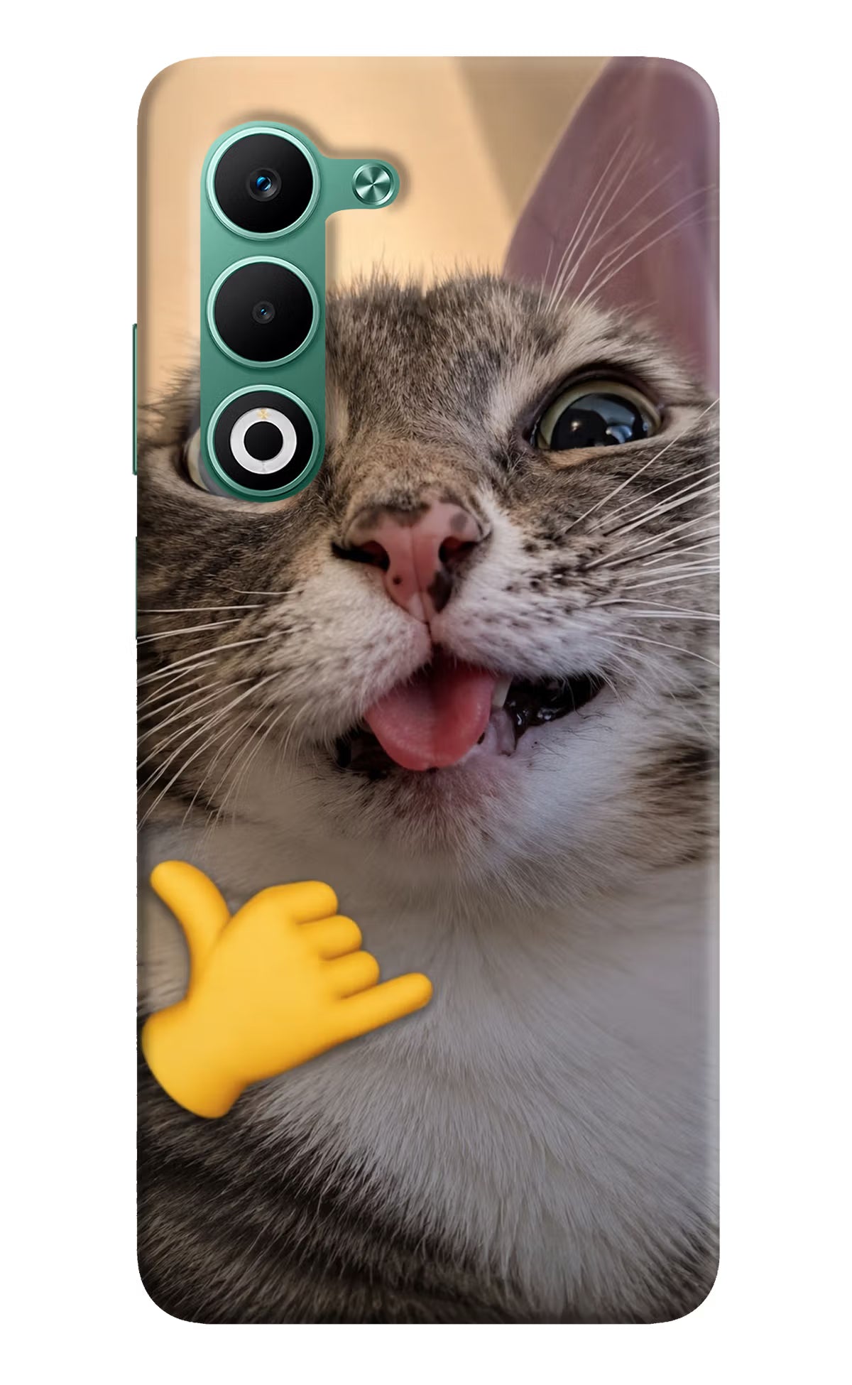 Silly Cat Call Oppo A5 5G Back Cover - Silly Cat Call Oppo A5 5G Back Cover Silly Cat Call Oppo A5 5G Back Cover