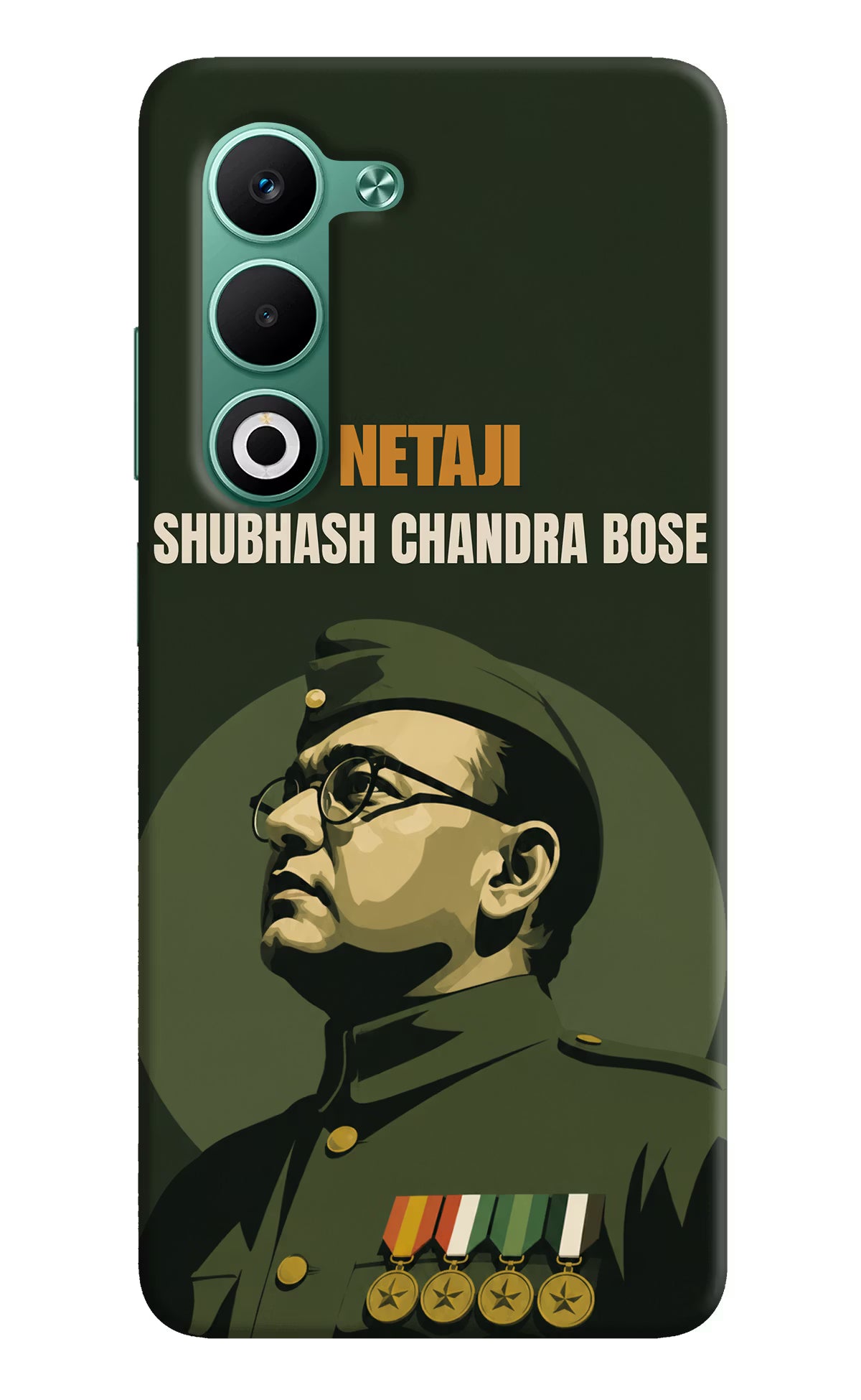 Netaji Legacy Oppo A5 5G Back Cover - Netaji Legacy Oppo A5 5G Back Cover Netaji Legacy Oppo A5 5G Back Cover