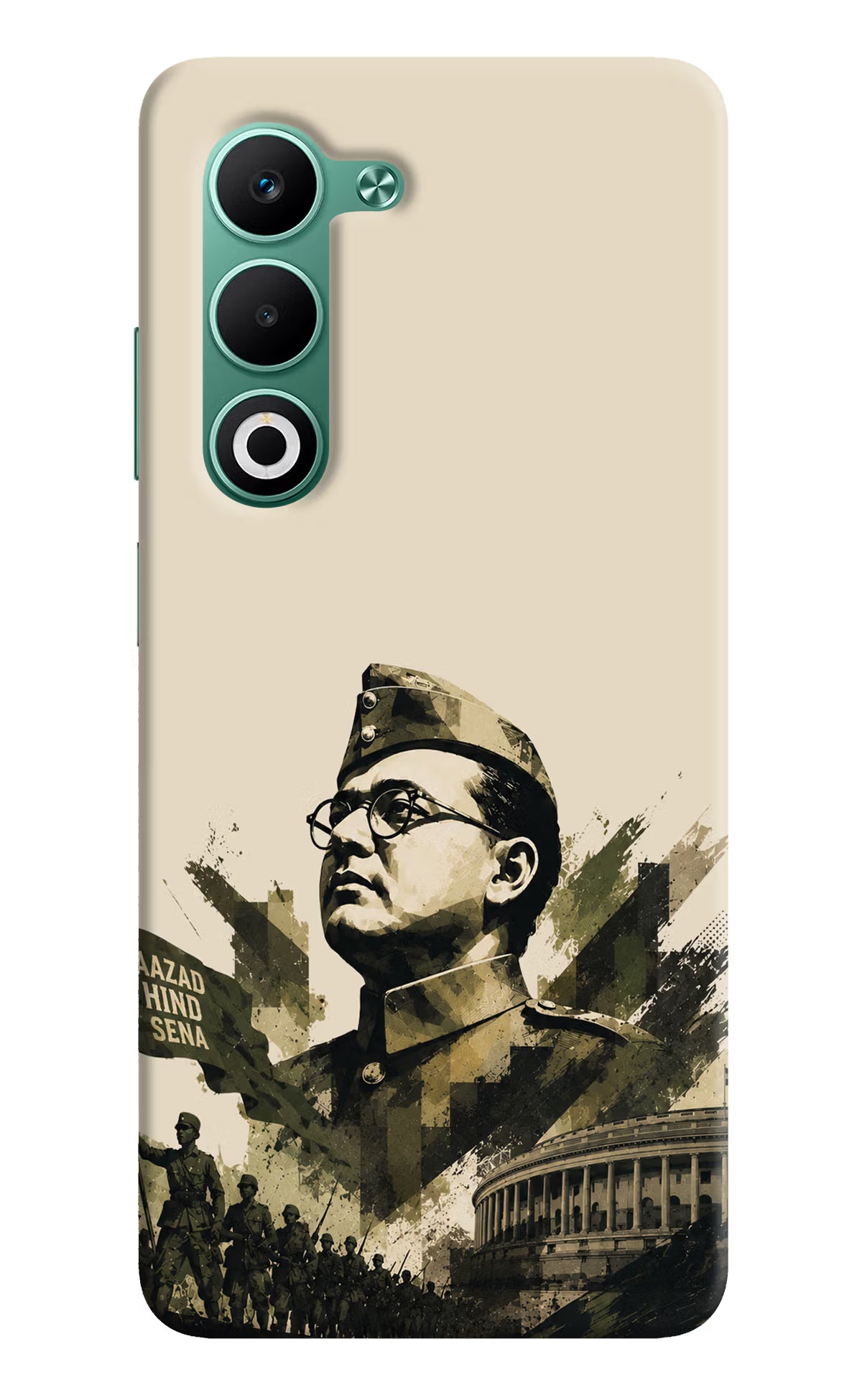Netaji Rising Oppo A5 5G Back Cover - Netaji Rising Oppo A5 5G Back Cover Netaji Rising Oppo A5 5G Back Cover