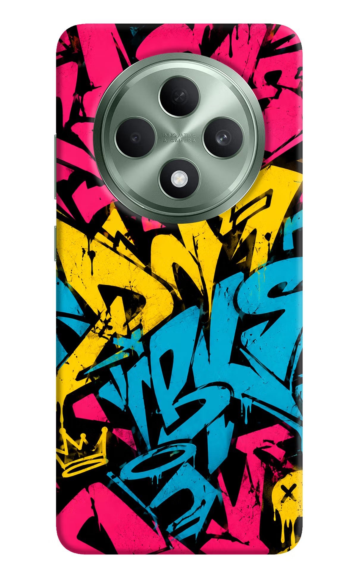 Graffiti Vibe Oppo F27 5G Back Cover - Graffiti Vibe Oppo F27 5G Back Cover Graffiti Vibe Oppo F27 5G Back Cover